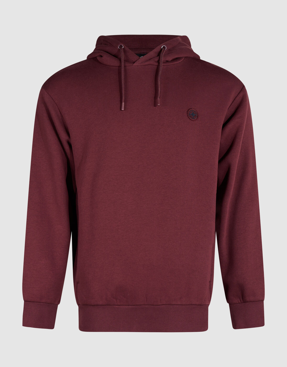 Embroidery Hoodie Donkerrood SHOEBY MEN