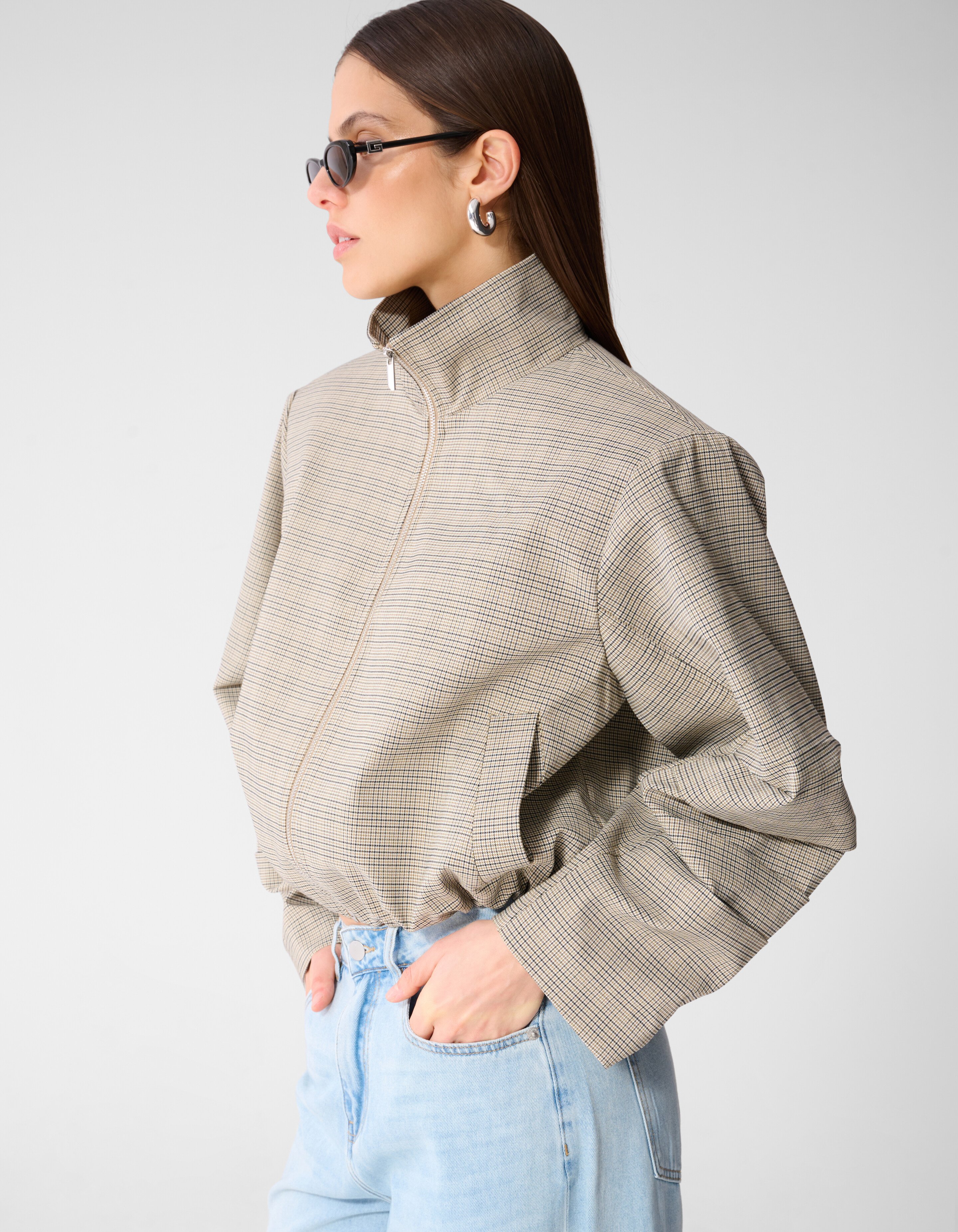 Oversized Ruiten Jack Lichtbruin By Monica SHOEBY WOMEN