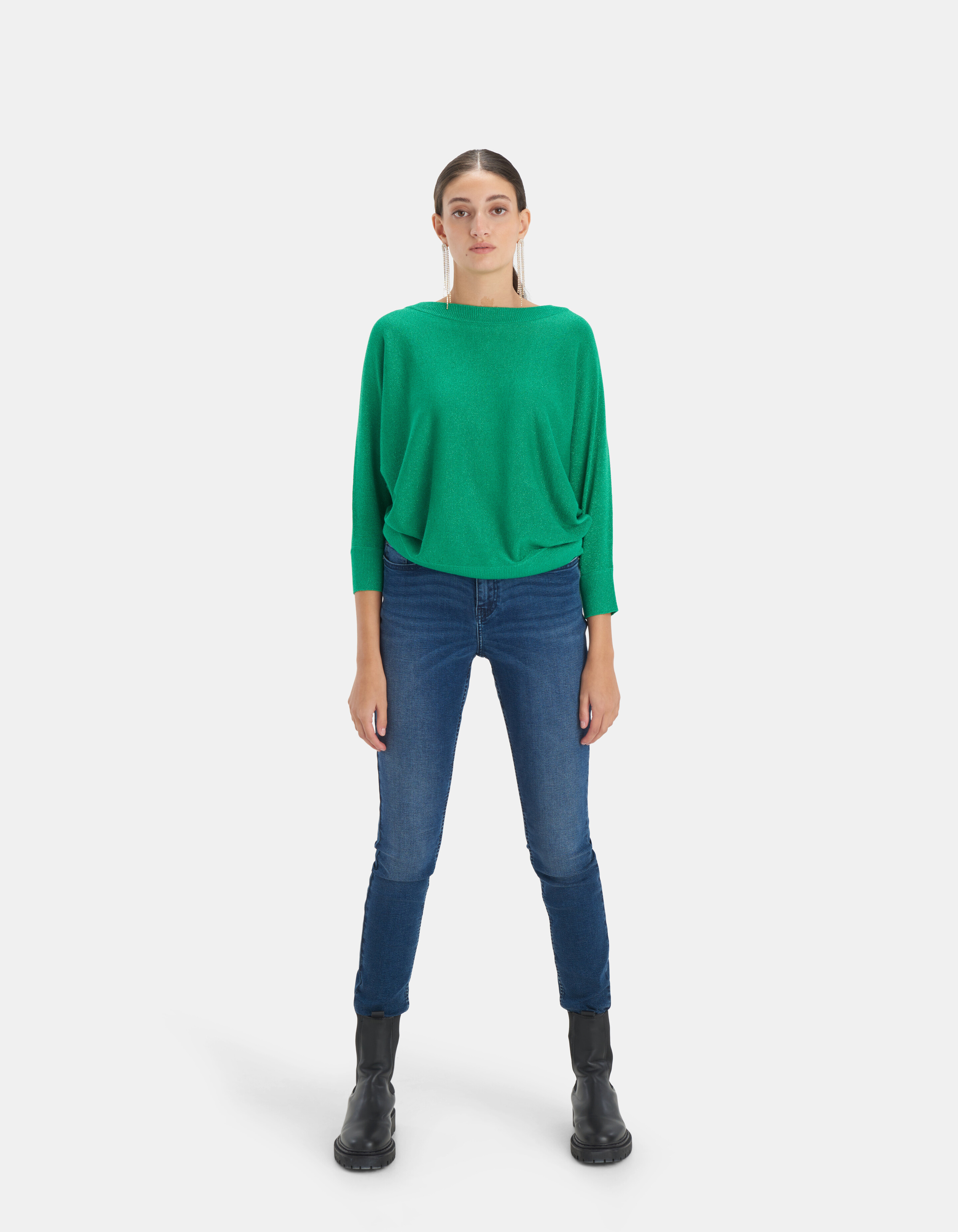 Skinny Jeans Middenblauw L34 Eksept