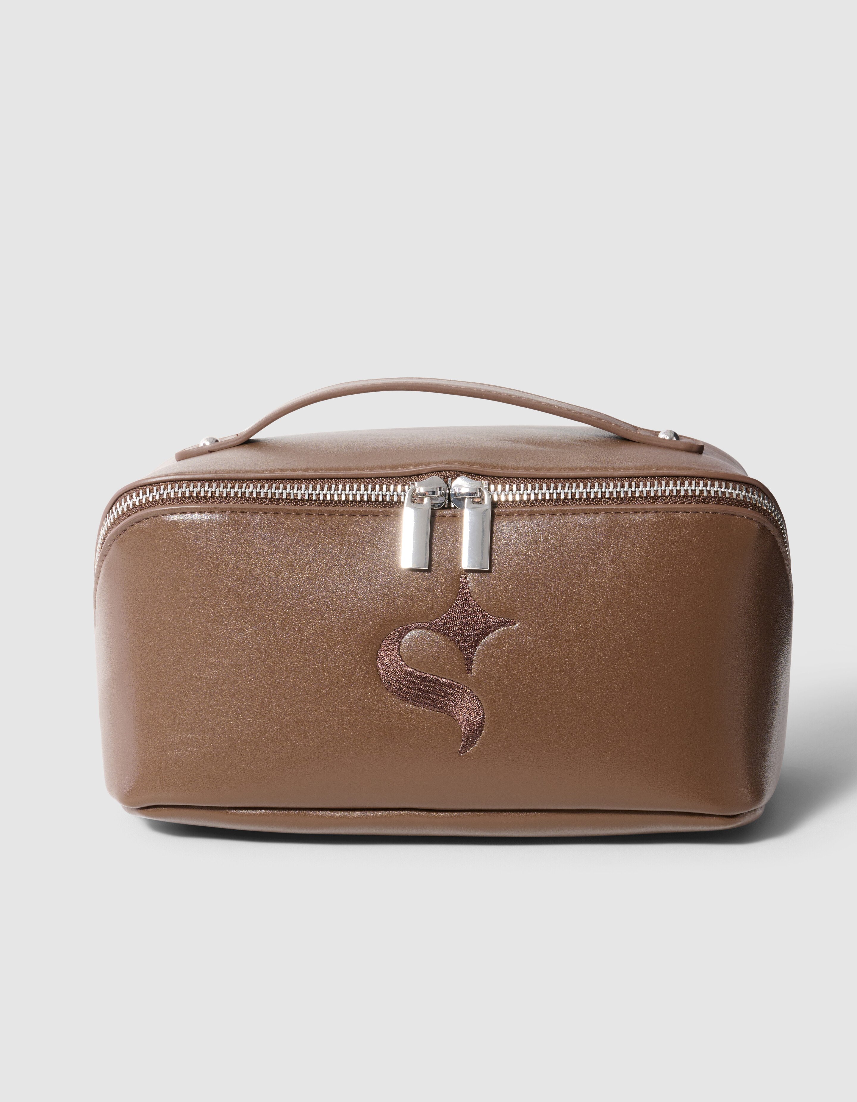 Beauty Case Bruin SHOEBY ACCESSOIRES