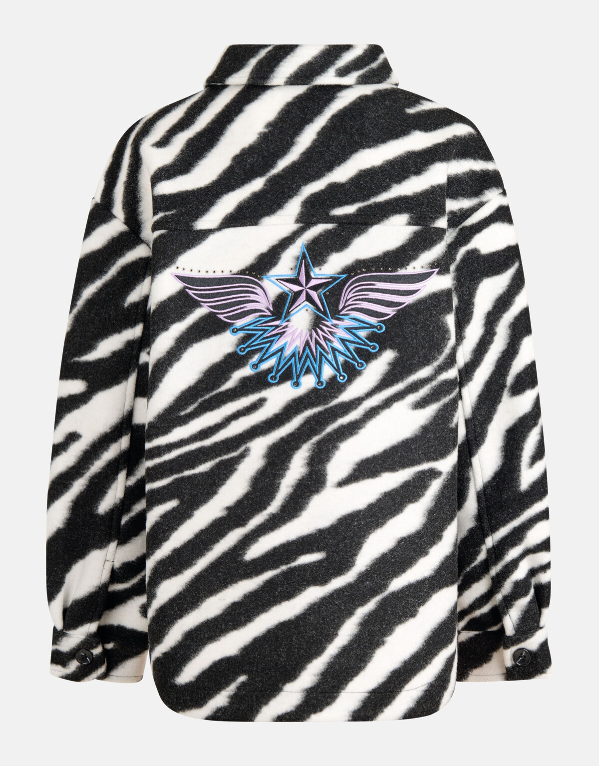 Western Embroidery Jack Zwart/Wit SHOEBY GIRLS