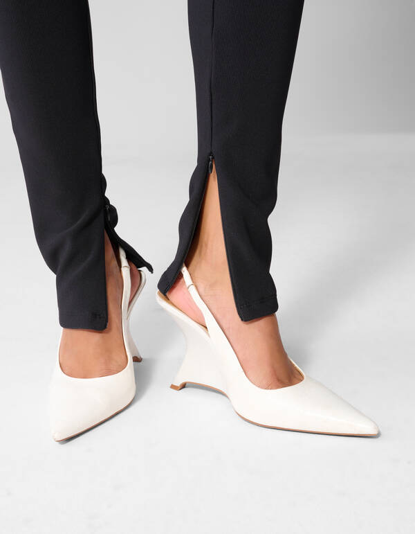 Zipper Legging Zwart SHOEBY WOMEN