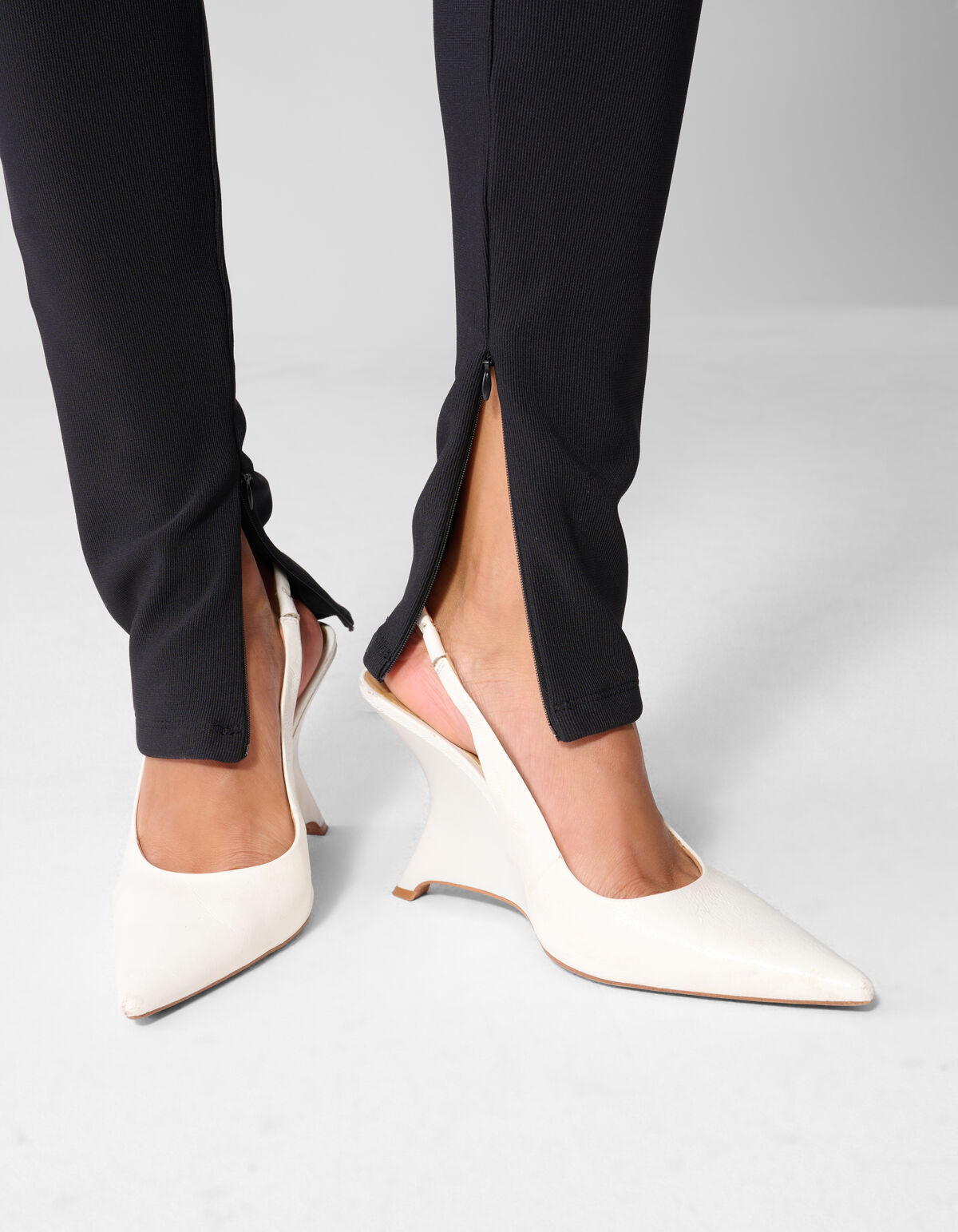 Zipper Legging Zwart SHOEBY WOMEN