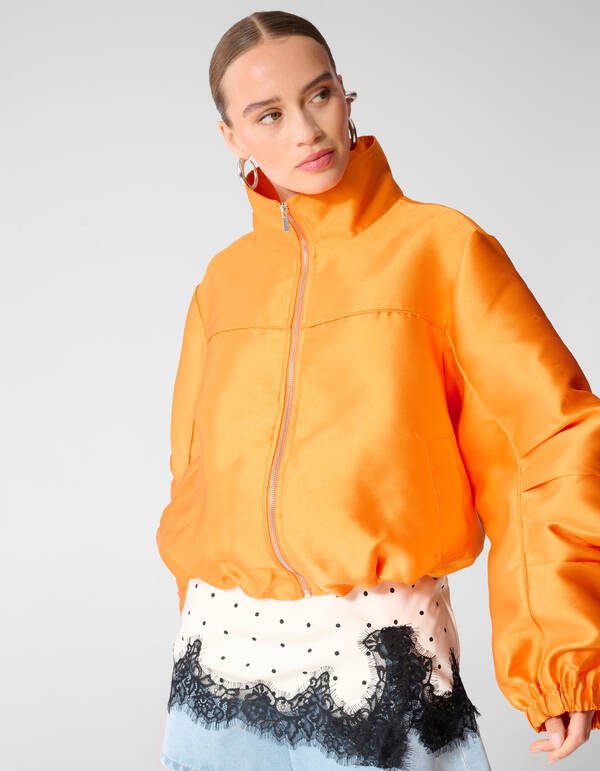 Oversized Bomberjack Oranje SHOEBY WOMEN