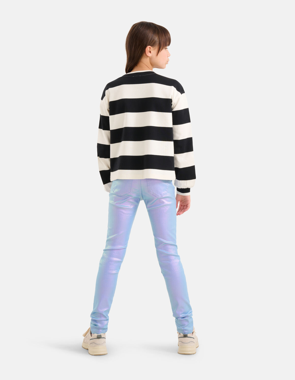 Holografische Coated Tregging Lichtpaars SHOEBY GIRLS