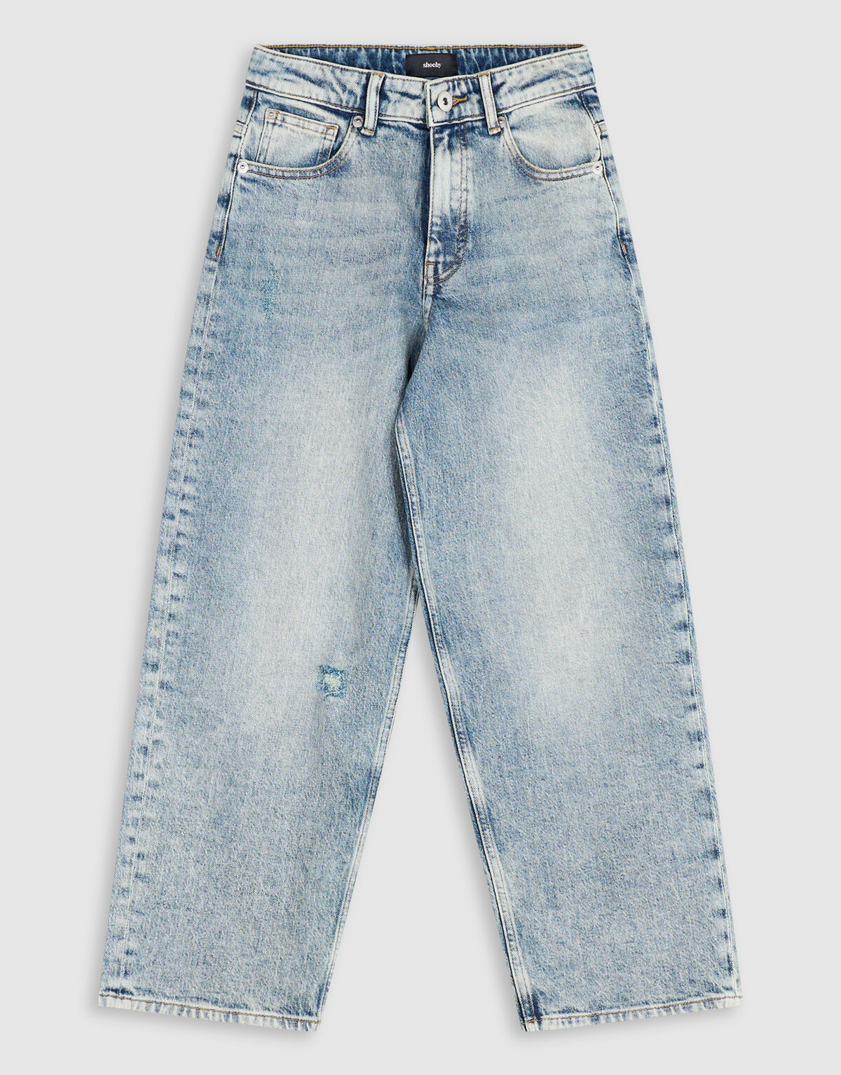 Ultra Baggy Fit Jeans Blauw SHOEBY BOYS