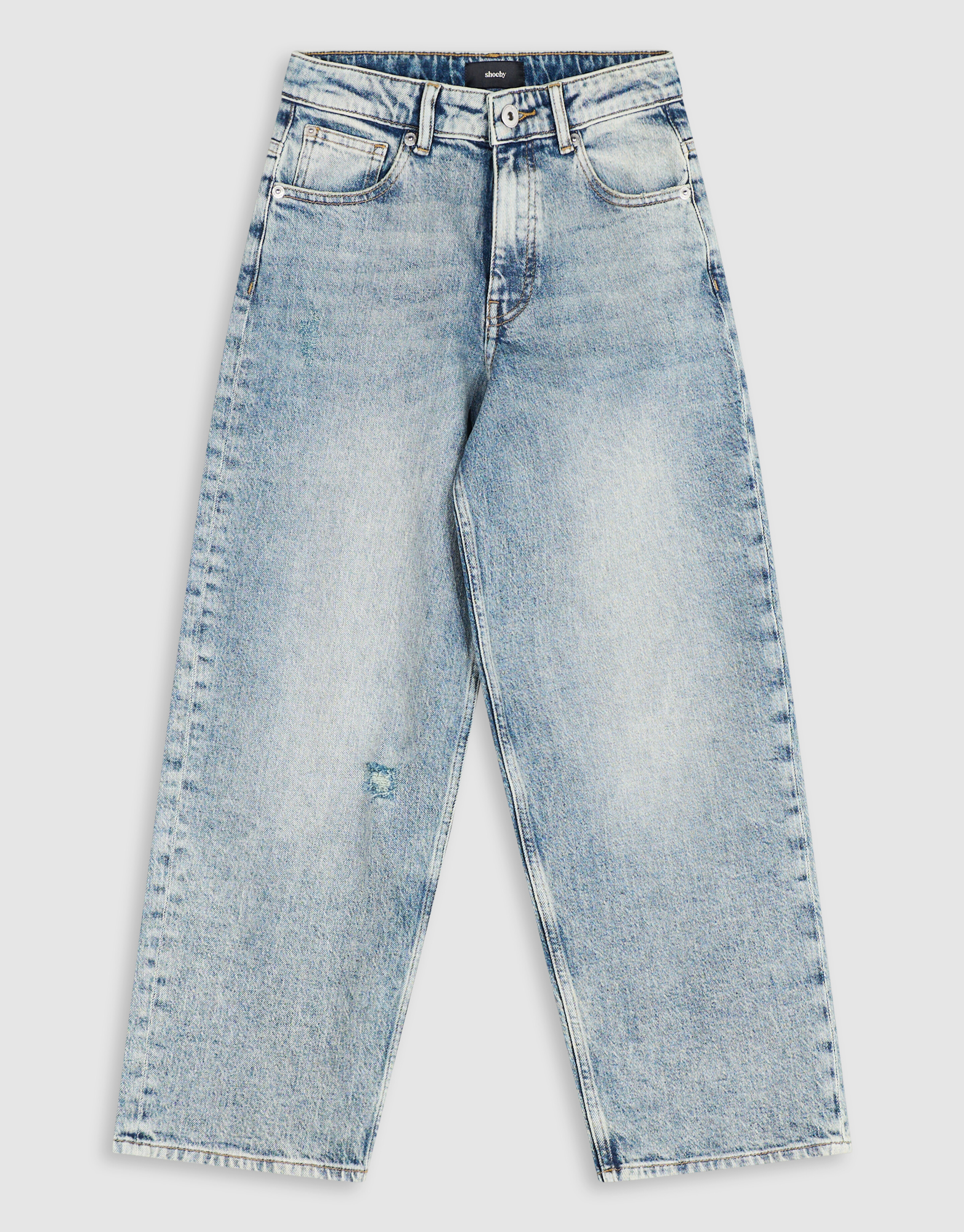 Ultra Baggy Fit Jeans Blauw SHOEBY BOYS