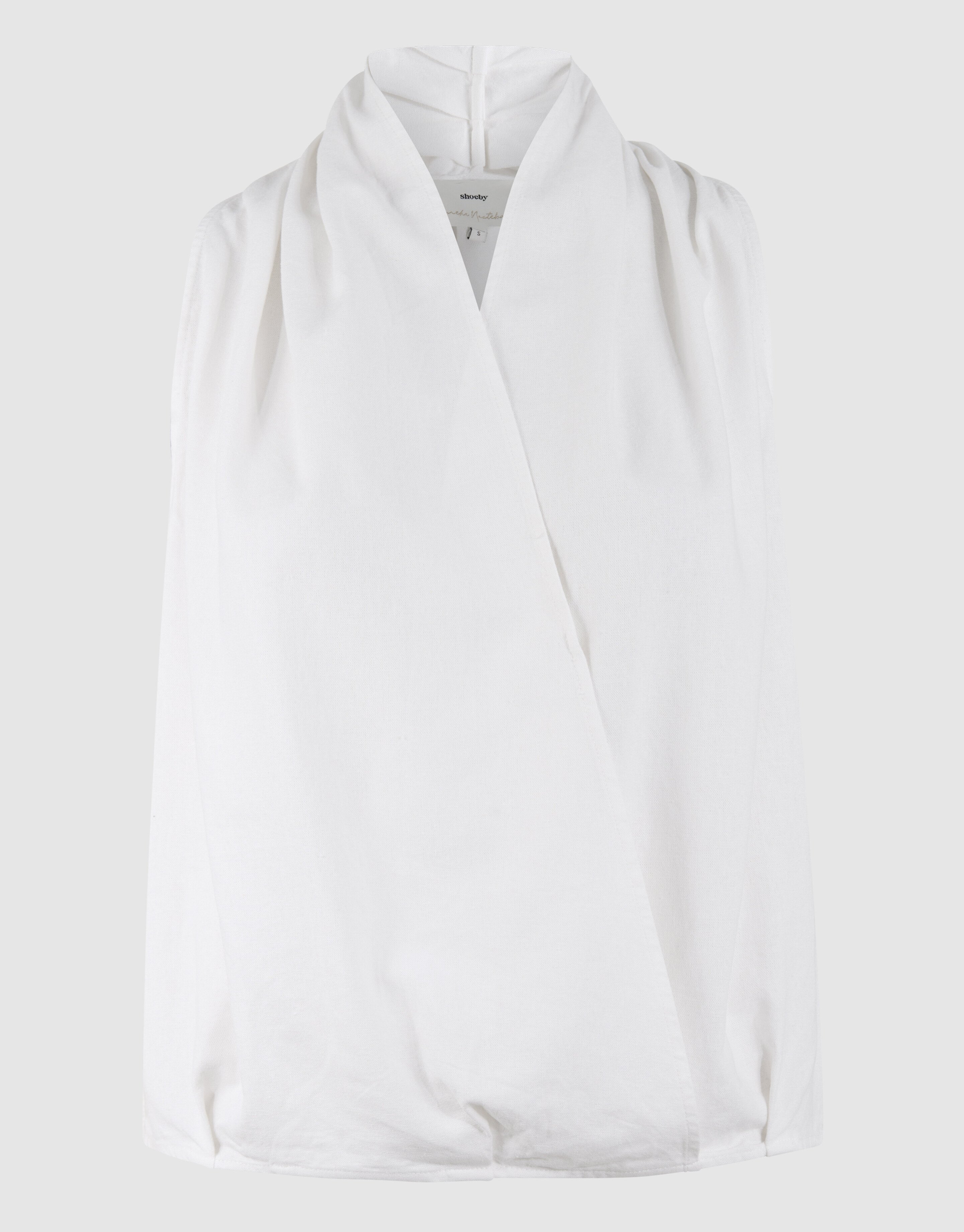 Drape Top Wit By Lonneke SHOEBY WOMEN