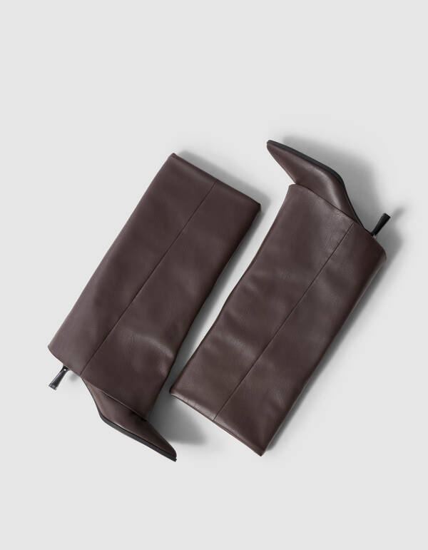 Cover Hoge Laarzen Donkerbruin SHOEBY SHOES