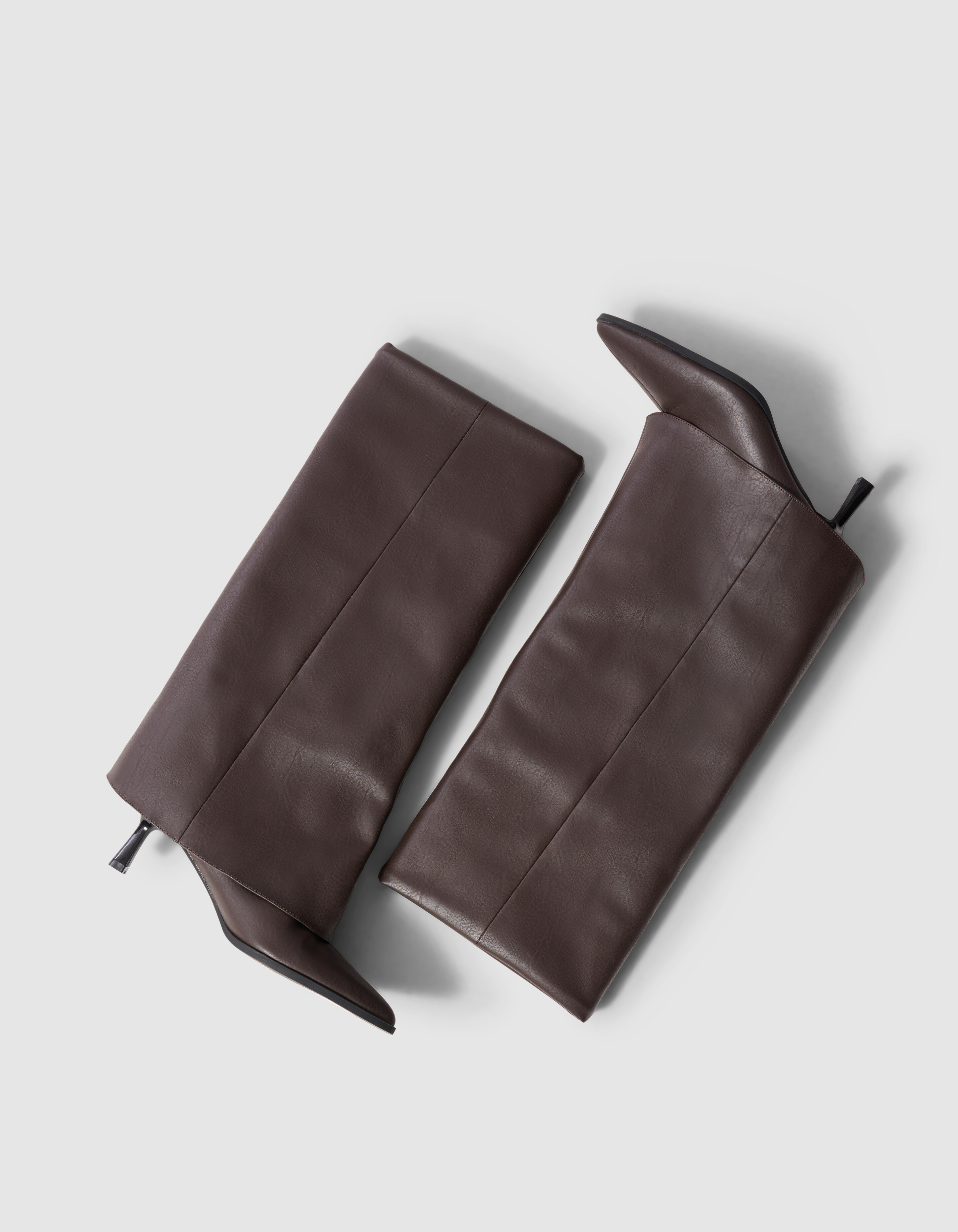 Cover Hoge Laarzen Donkerbruin SHOEBY SHOES
