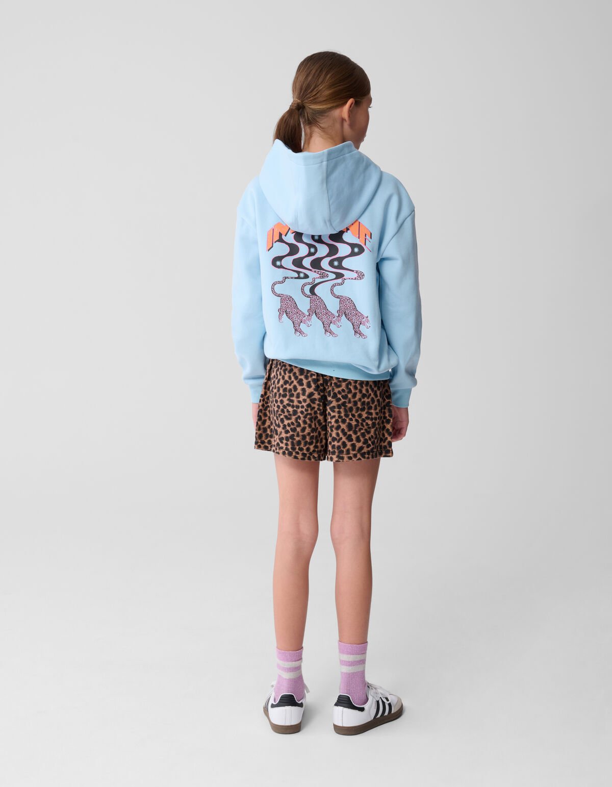 Imagine Artwork Hoodie Lichtblauw SHOEBY GIRLS