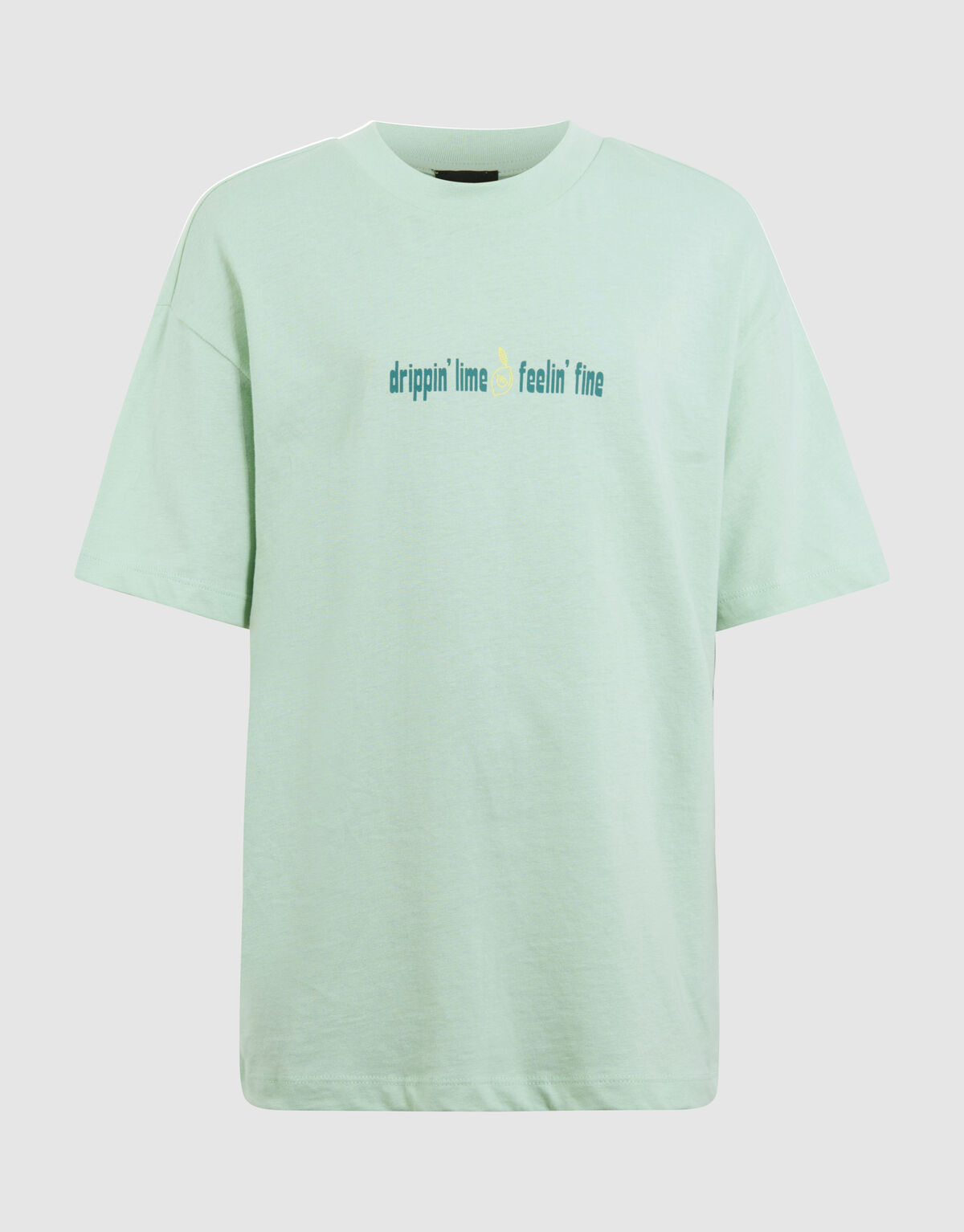 Dripping Artwork T-shirt Lichtgroen SHOEBY BOYS