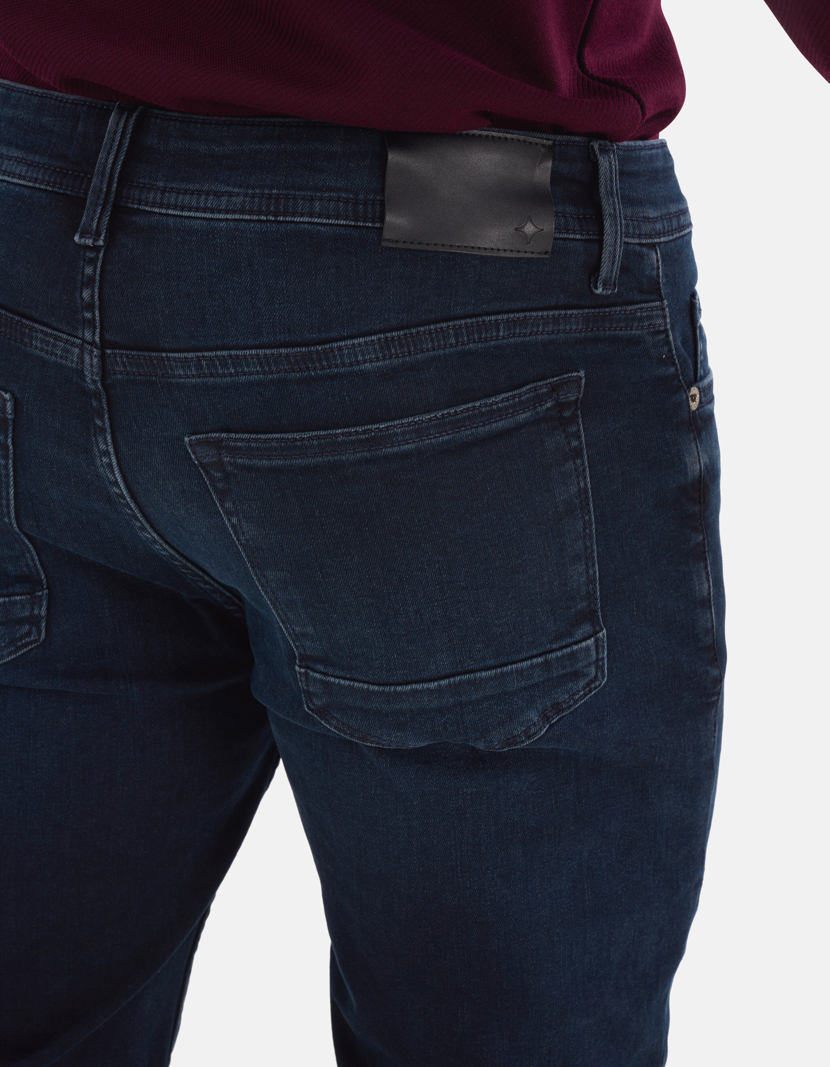 Slim Jeans Blauw/Zwart L34 SHOEBY MEN