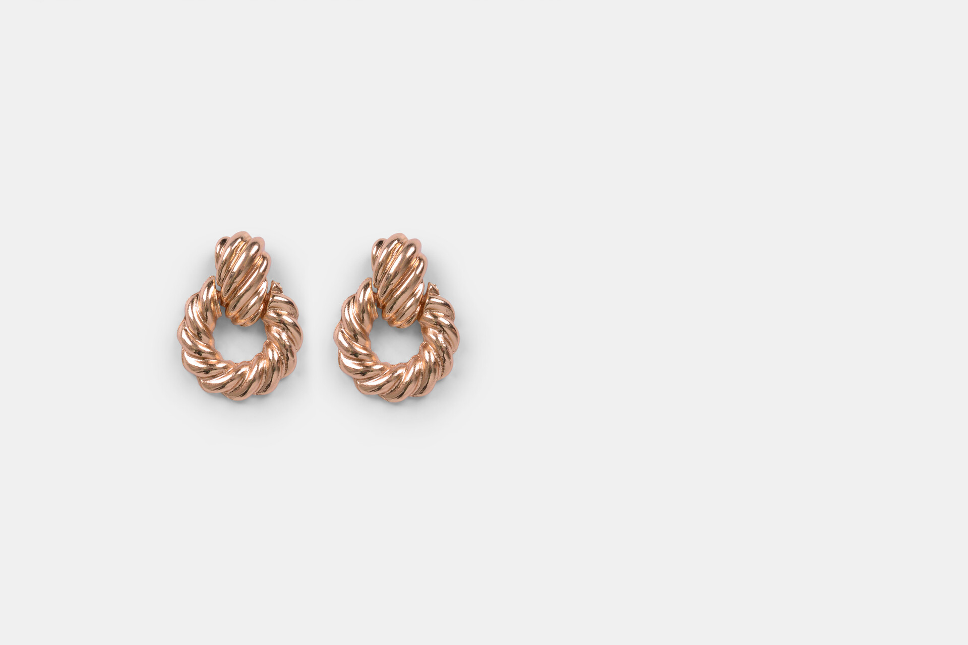 Braided Oorbellen
