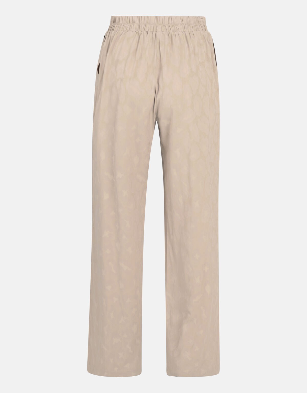 Satijnen Animal Broek Sand SHOEBY WOMEN