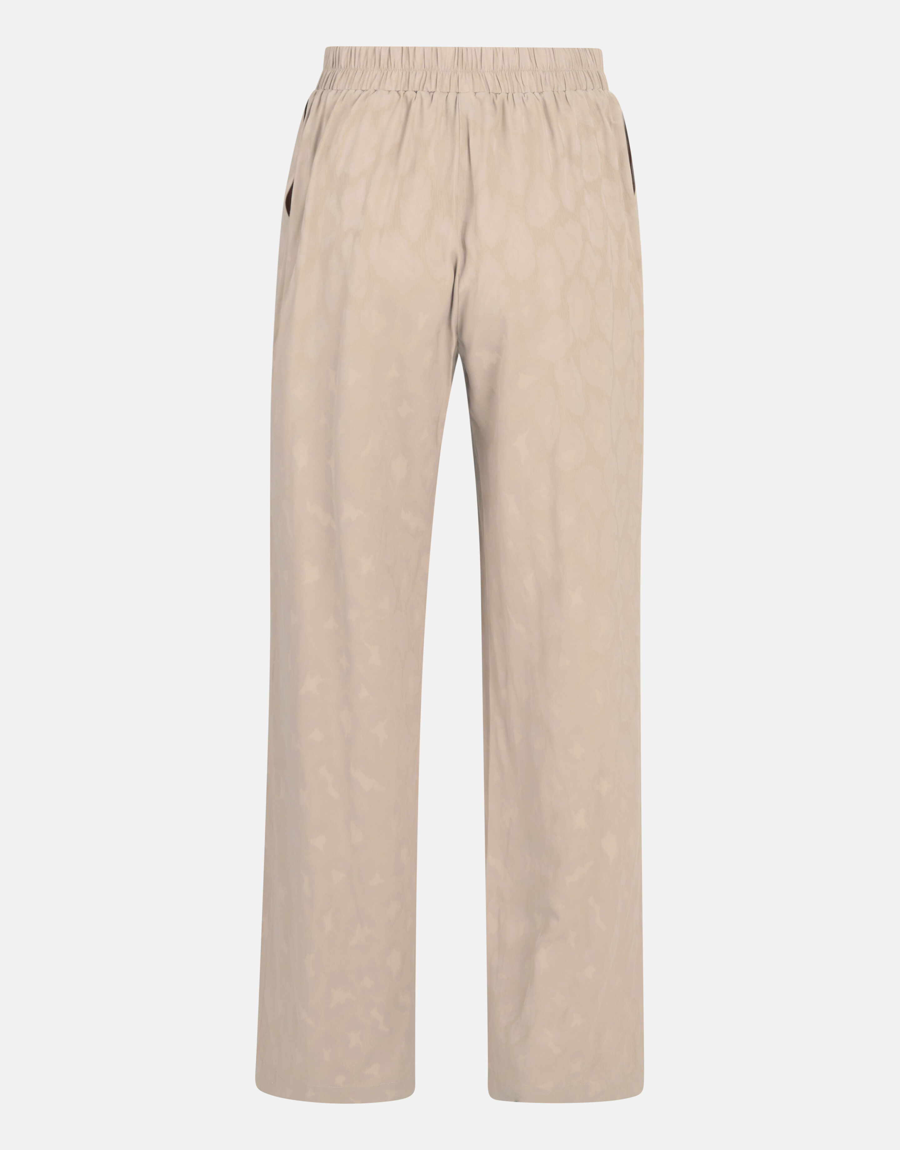 Satijnen Animal Broek Sand SHOEBY WOMEN