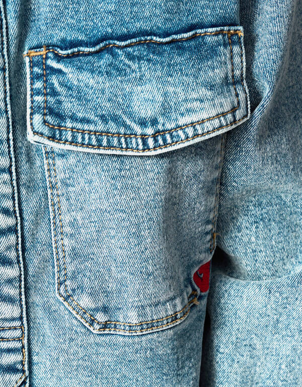 Denim Overshirt Lichtblauw Shoeby X Vingino SHOEBY BOYS