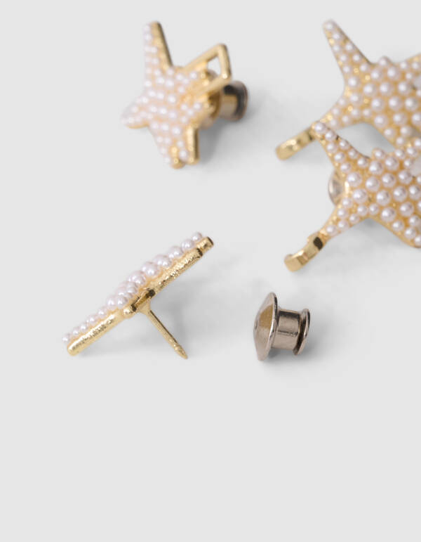 Pearl Spark Jeans Pins Goud SHOEBY ACCESSOIRES