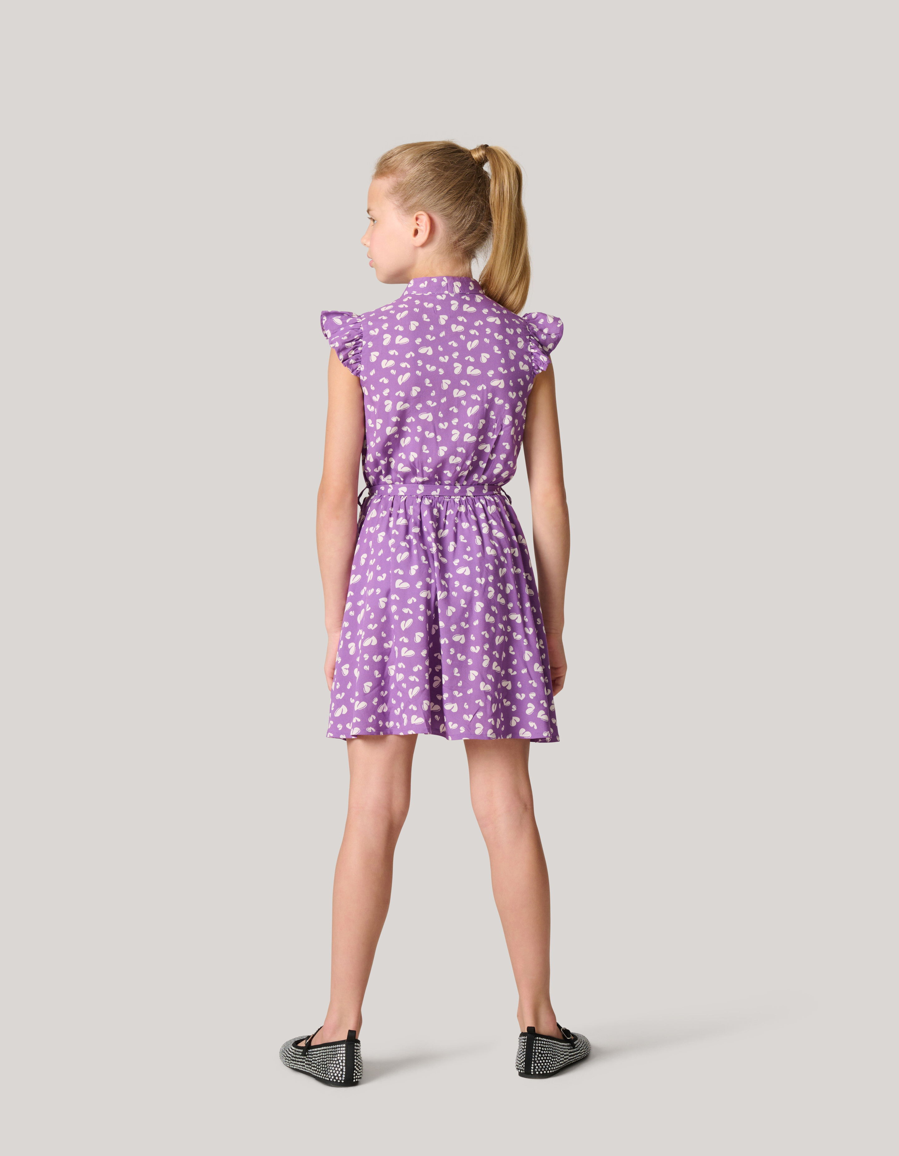 Heart Jurk Paars SHOEBY GIRLS