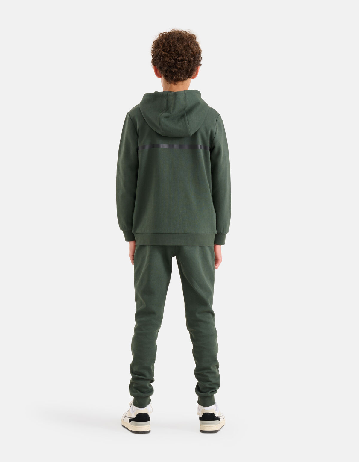 Regular Fit Broek Donkergroen SHOEBY BOYS