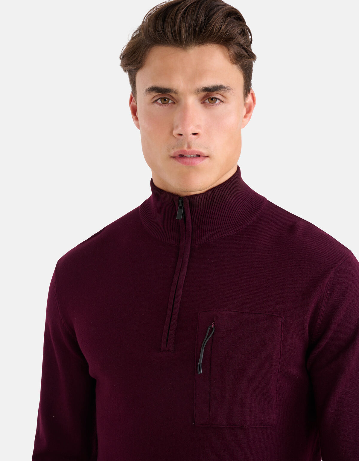 Zipper Coltrui Paars SHOEBY MEN