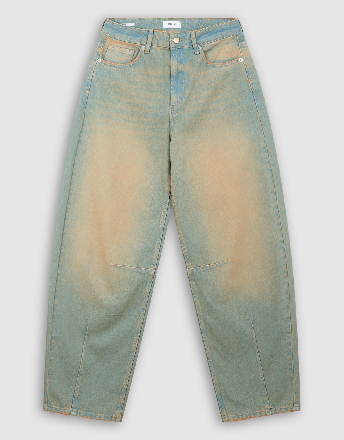 Baggy Fit Jeans Washed SHOEBY WOMEN