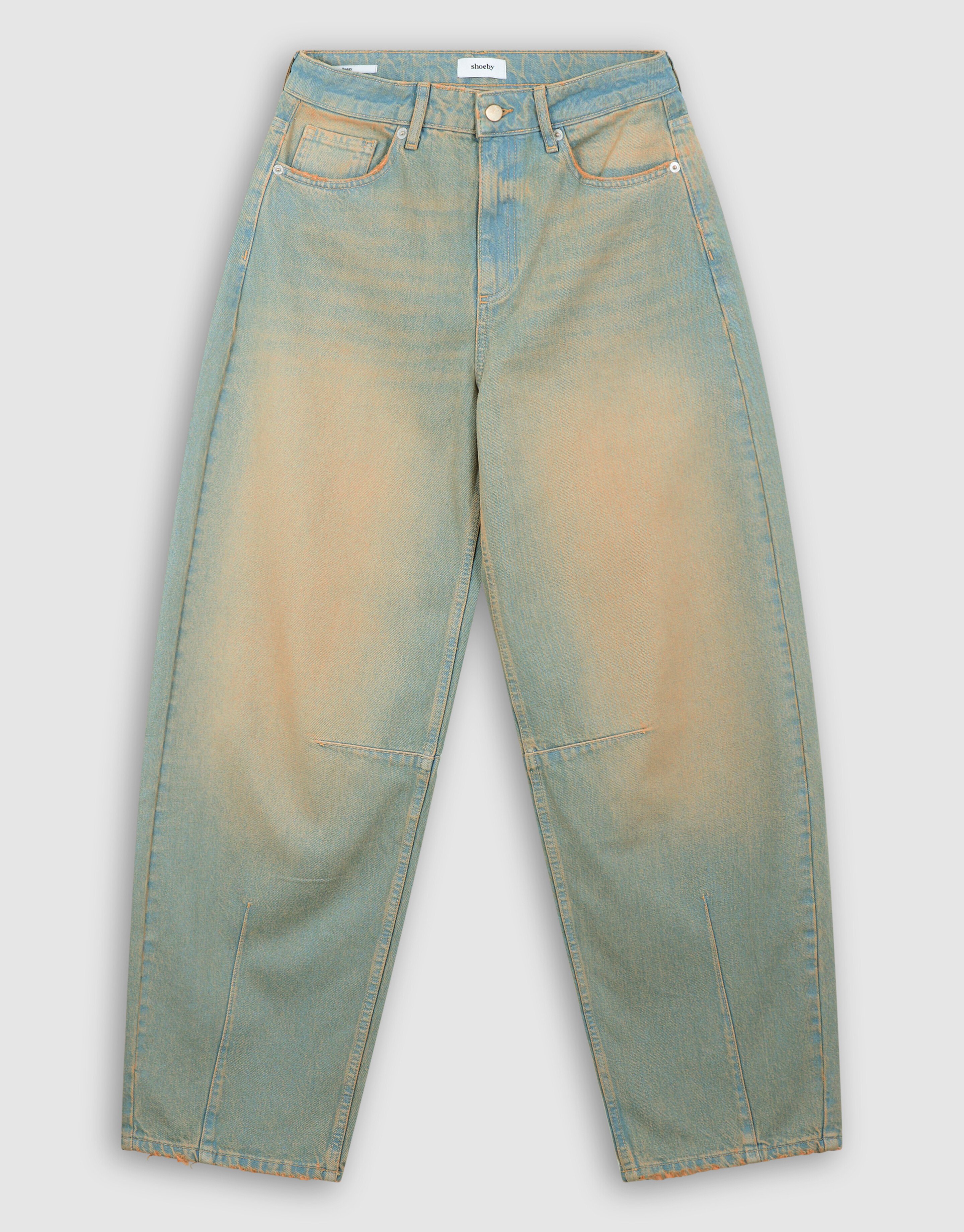 Baggy Fit Jeans Washed SHOEBY WOMEN
