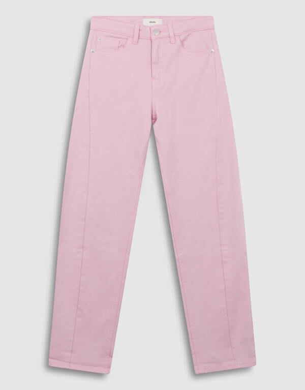 Barrel Fit Broek Lichtroze SHOEBY GIRLS