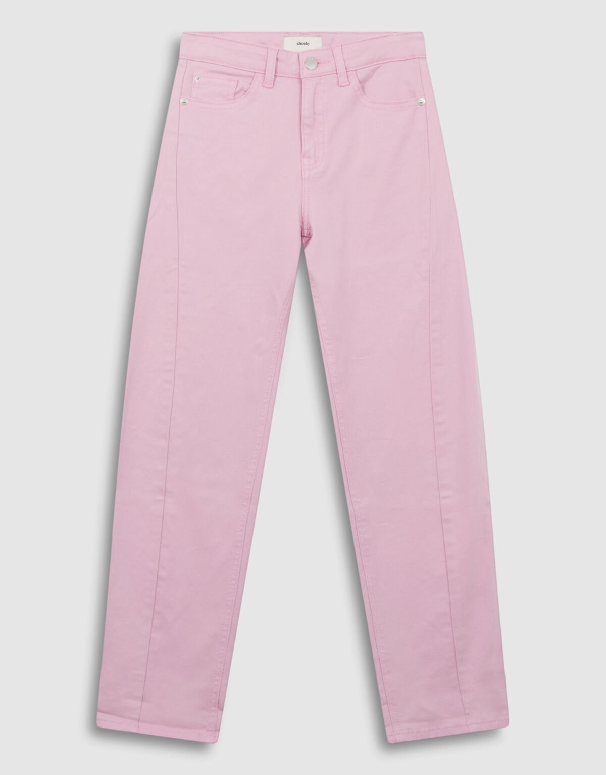 Barrel Fit Jeans Lichtroze SHOEBY GIRLS