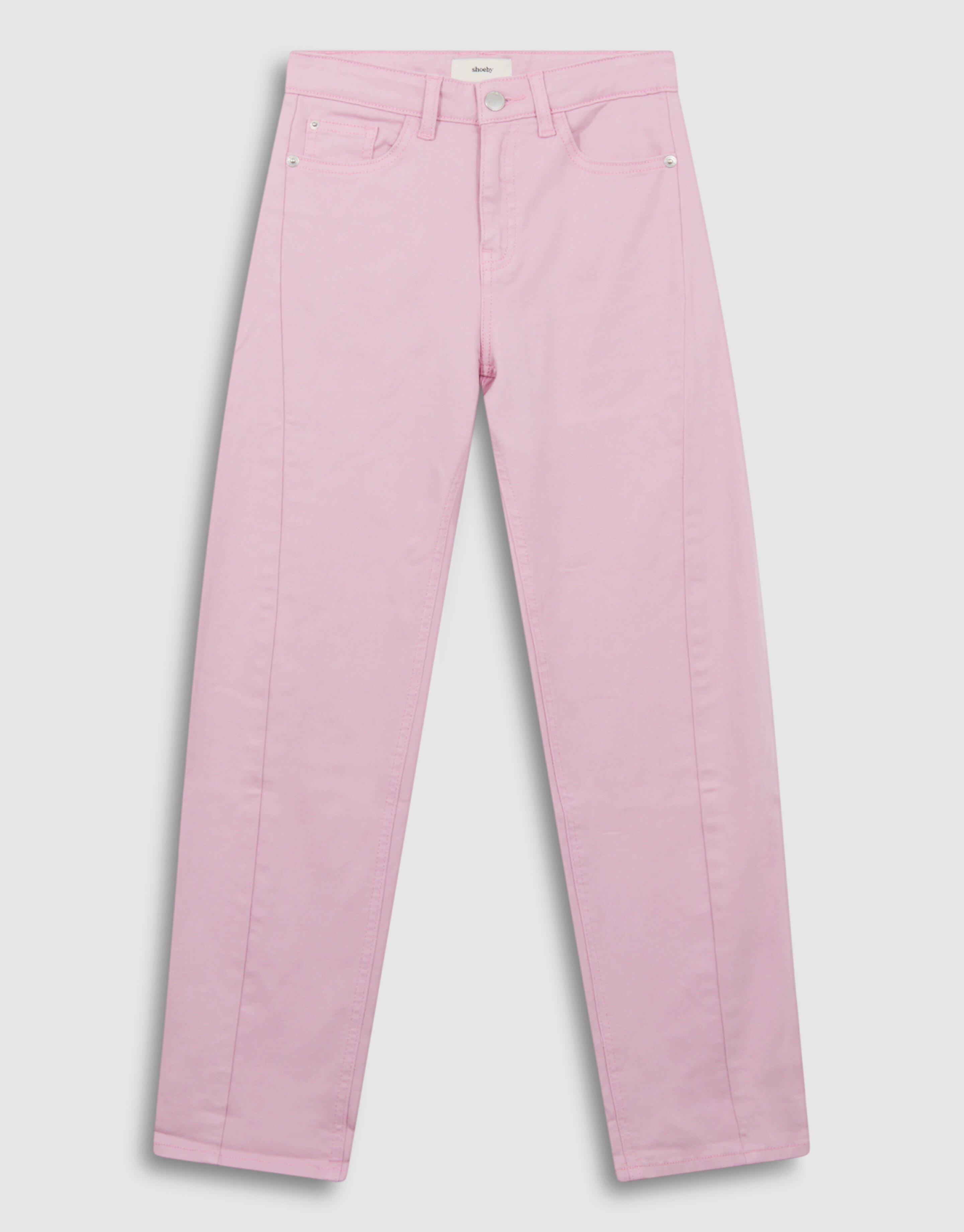 Barrel Fit Jeans Lichtroze SHOEBY GIRLS