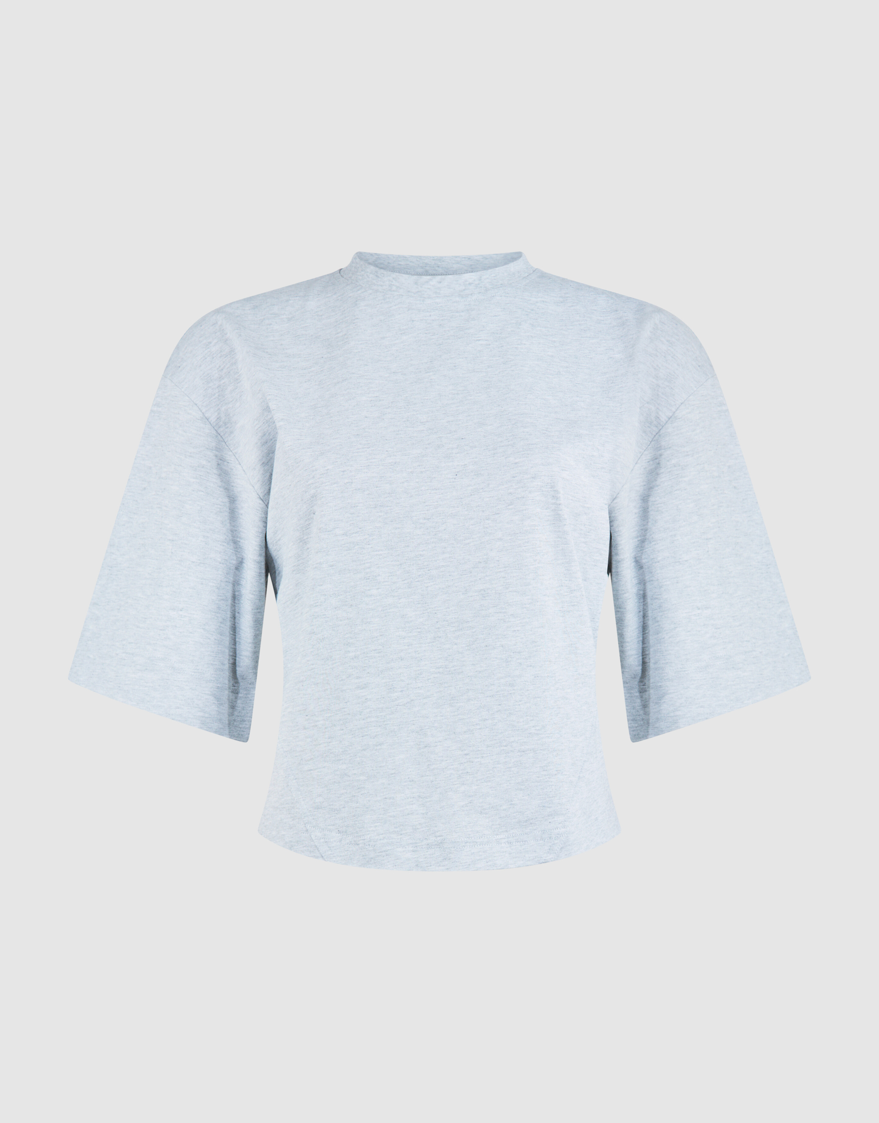Getailleerd T-shirt Lichtgrijs SHOEBY WOMEN