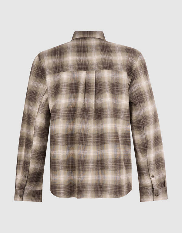 Check Overshirt Groen SHOEBY MEN