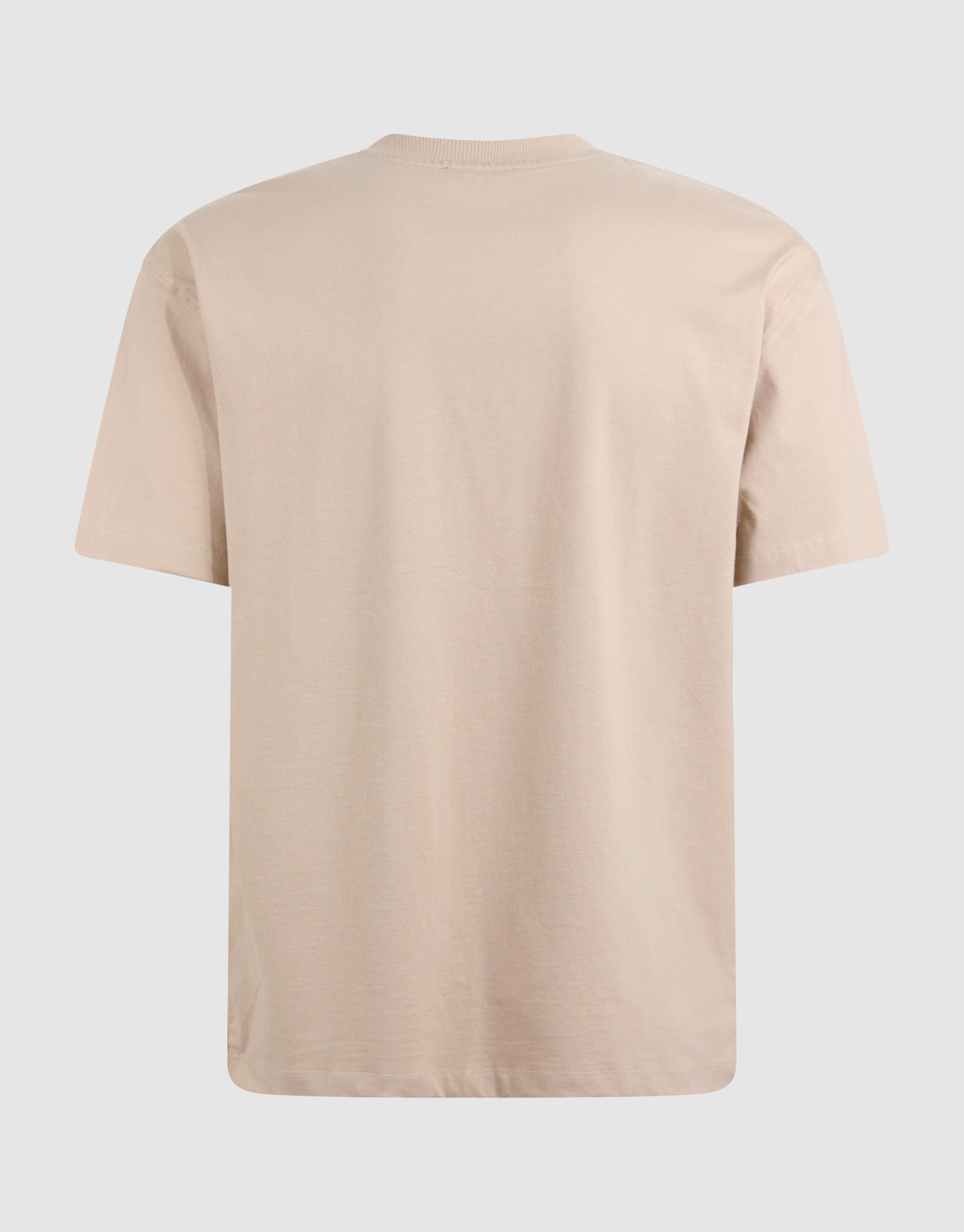 Flock Line Artwork T-shirt Zand SHOEBY MEN