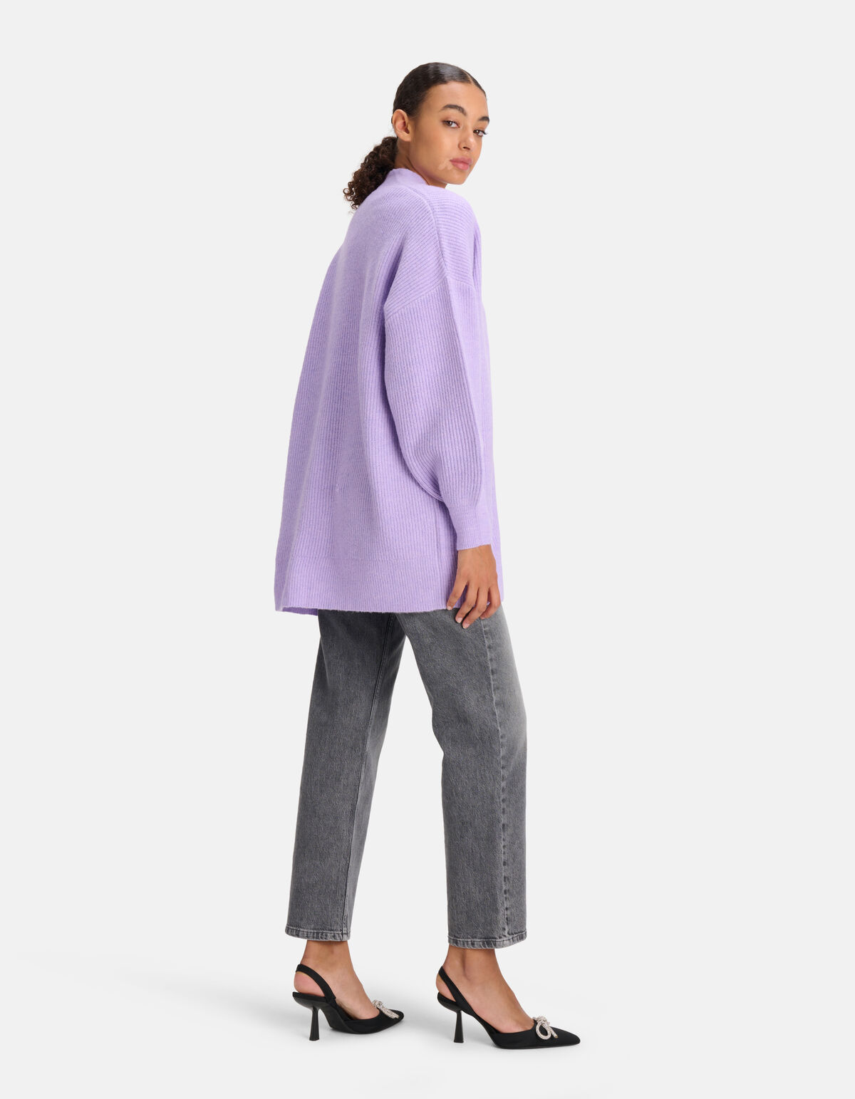 Gebreid Vest Lichtpaars SHOEBY WOMEN