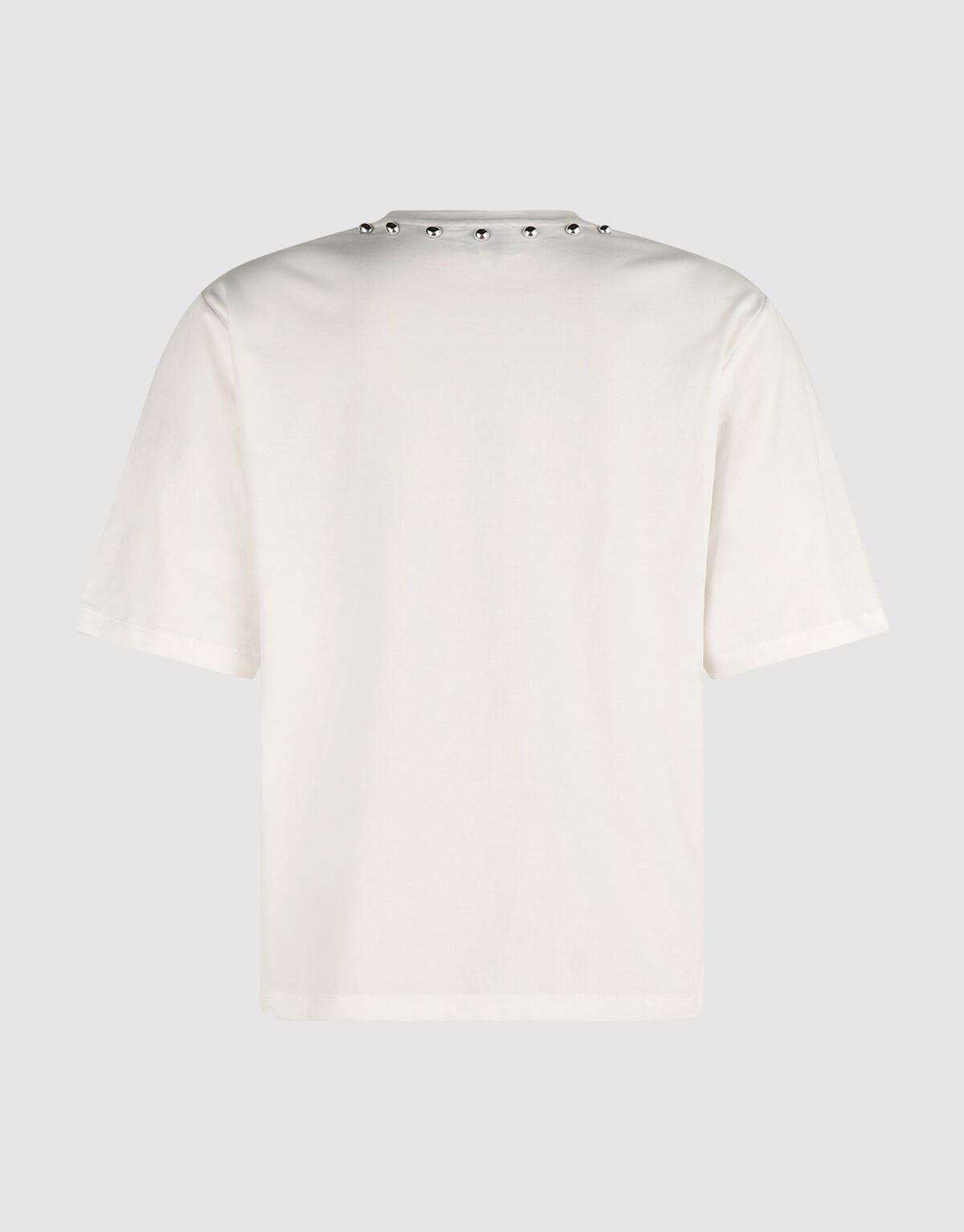Studded T-shirt Gebroken Wit SHOEBY WOMEN
