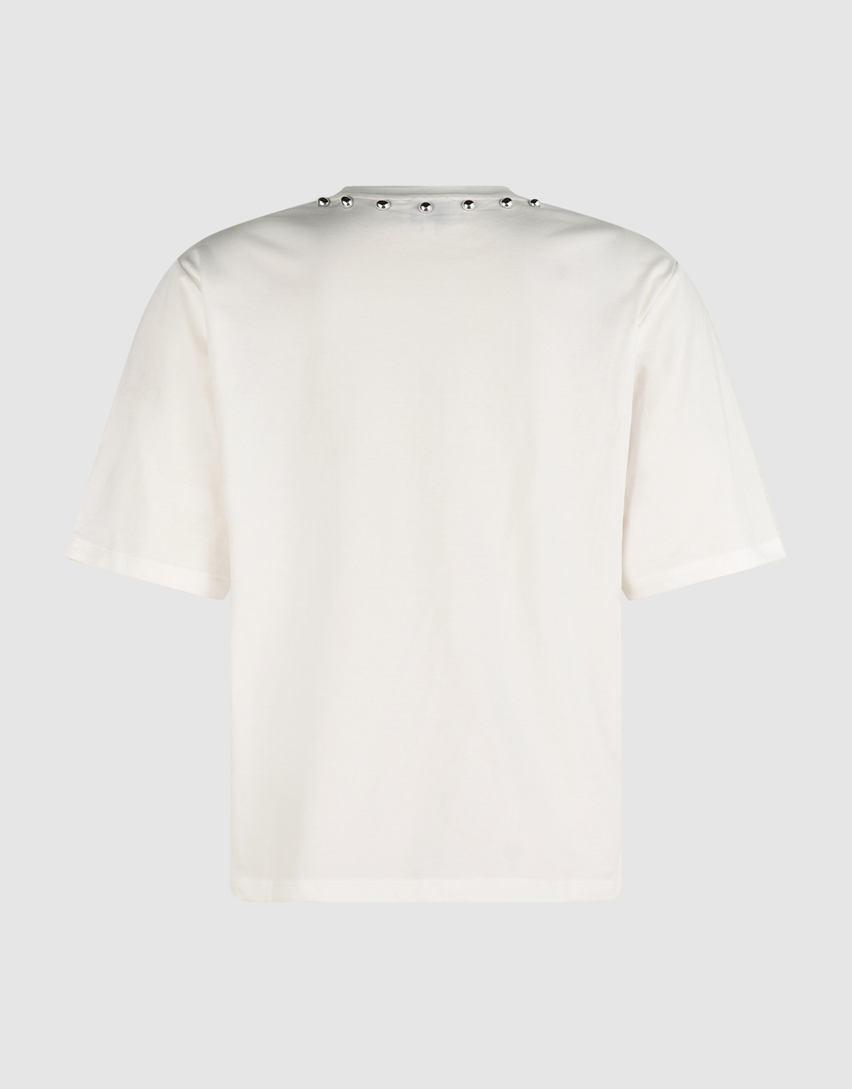 Studded T-shirt Gebroken Wit SHOEBY WOMEN