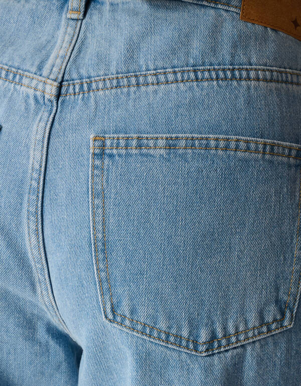 Straight Fit Jeans Blauw By Anna SHOEBY WOMEN