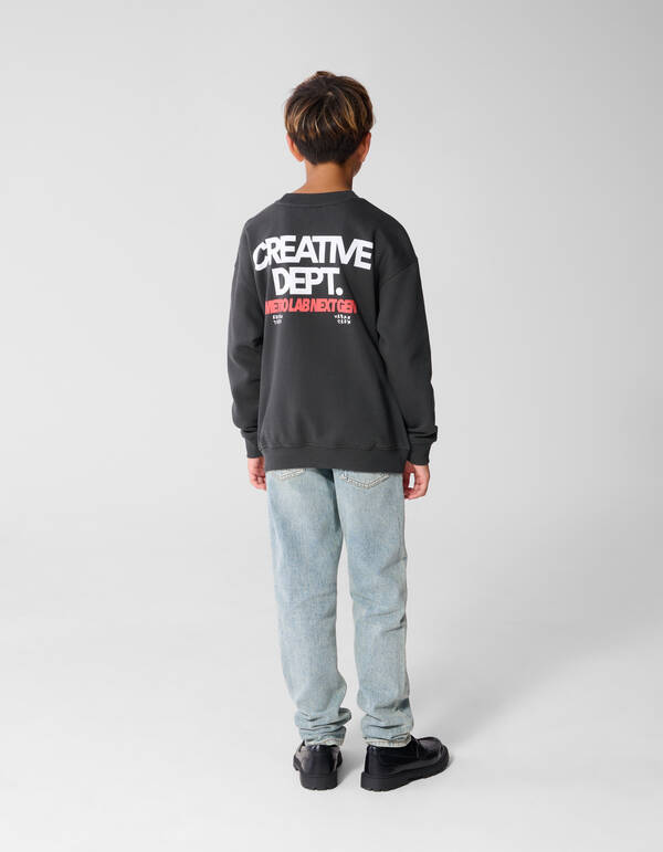 Next Gen Sweater Donkergrijs SHOEBY BOYS
