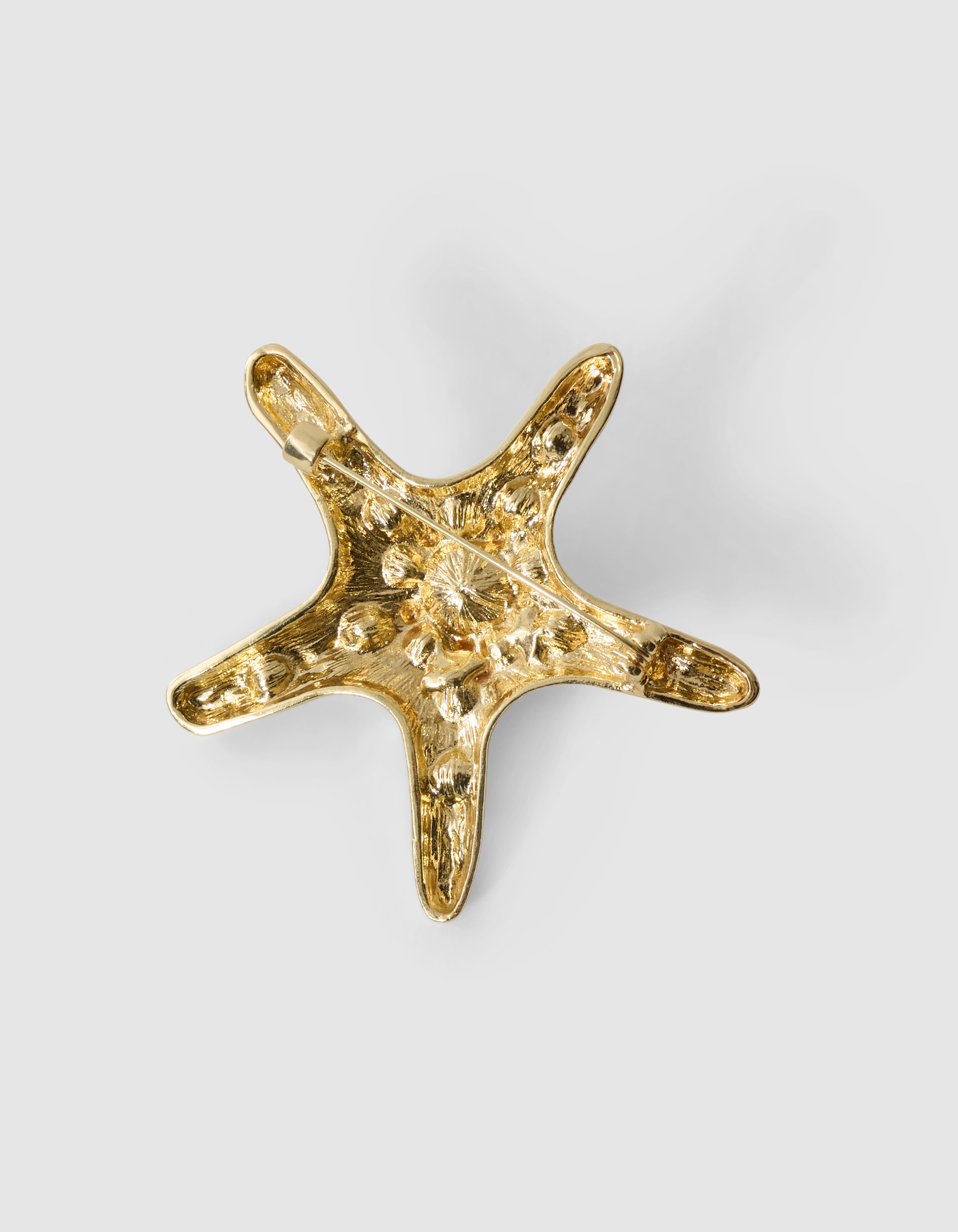 Seastar Parel Broche Goud SHOEBY ACCESSOIRES
