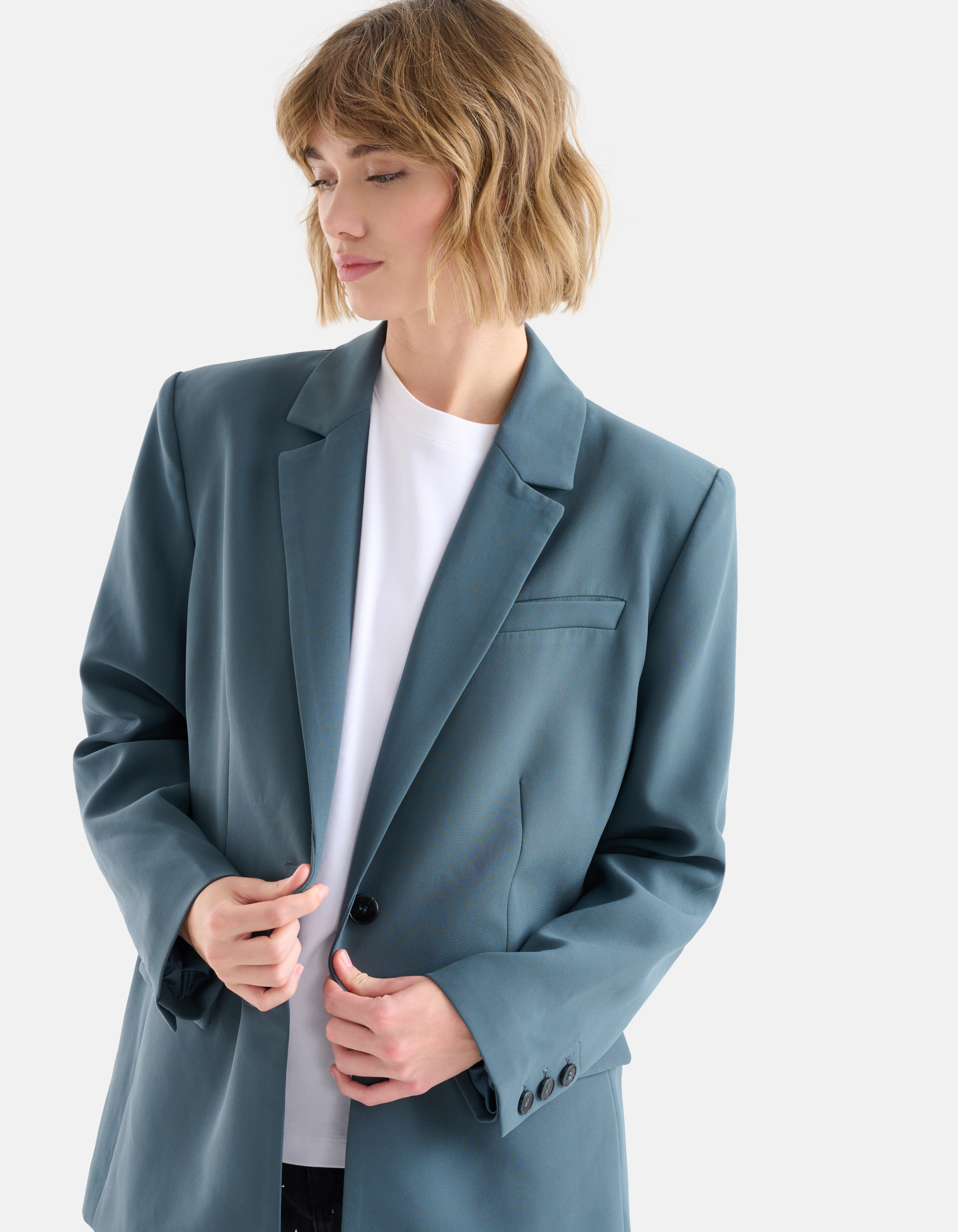 Blazer Petrol SHOEBY WOMEN