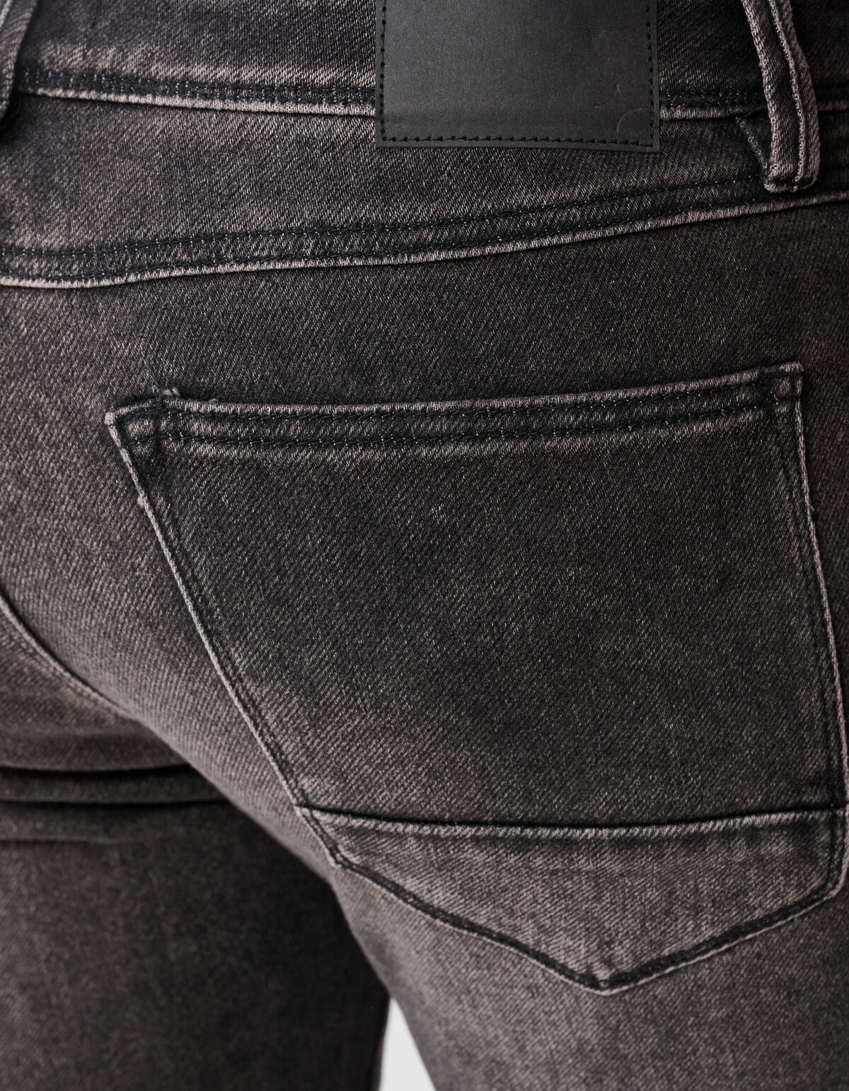 Slim Fit Jog Jeans Grijs L32 SHOEBY MEN