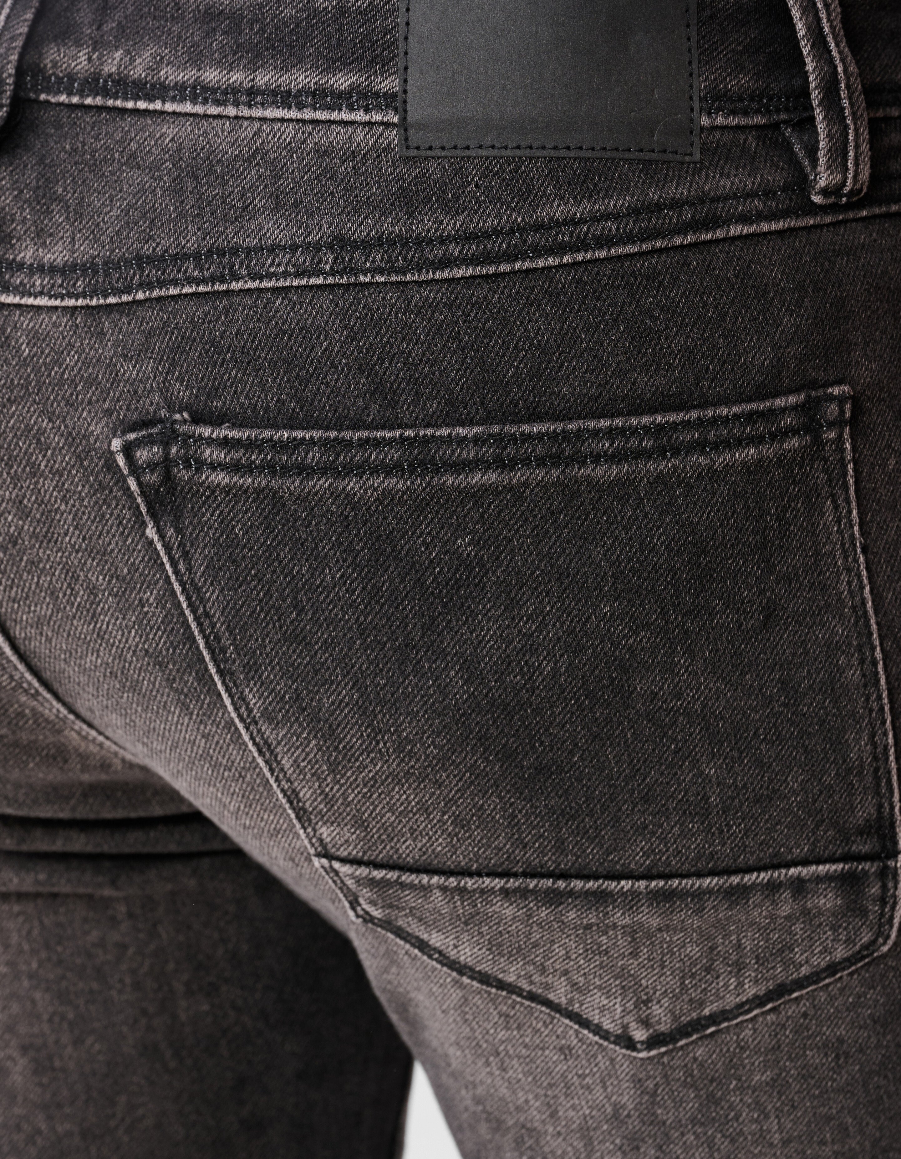 Slim Fit Jog Jeans Grijs L32 SHOEBY MEN