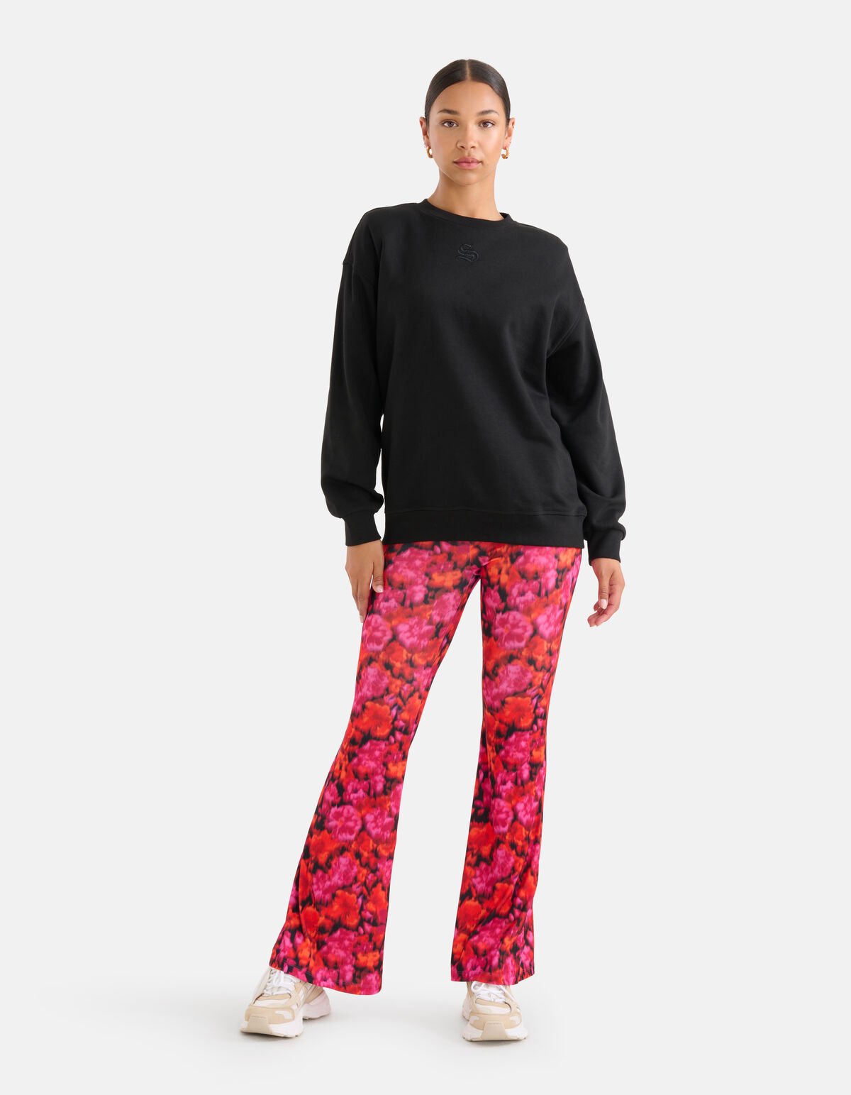 Flared Broek Roze SHOEBY WOMEN