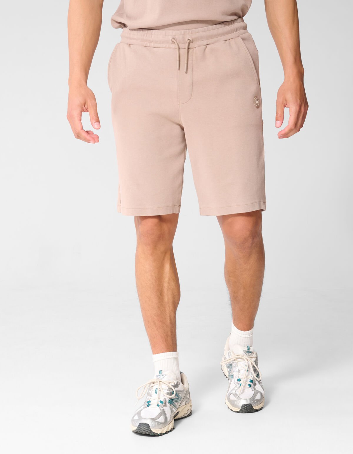Washed Spark Short Taupe SHOEBY MEN
