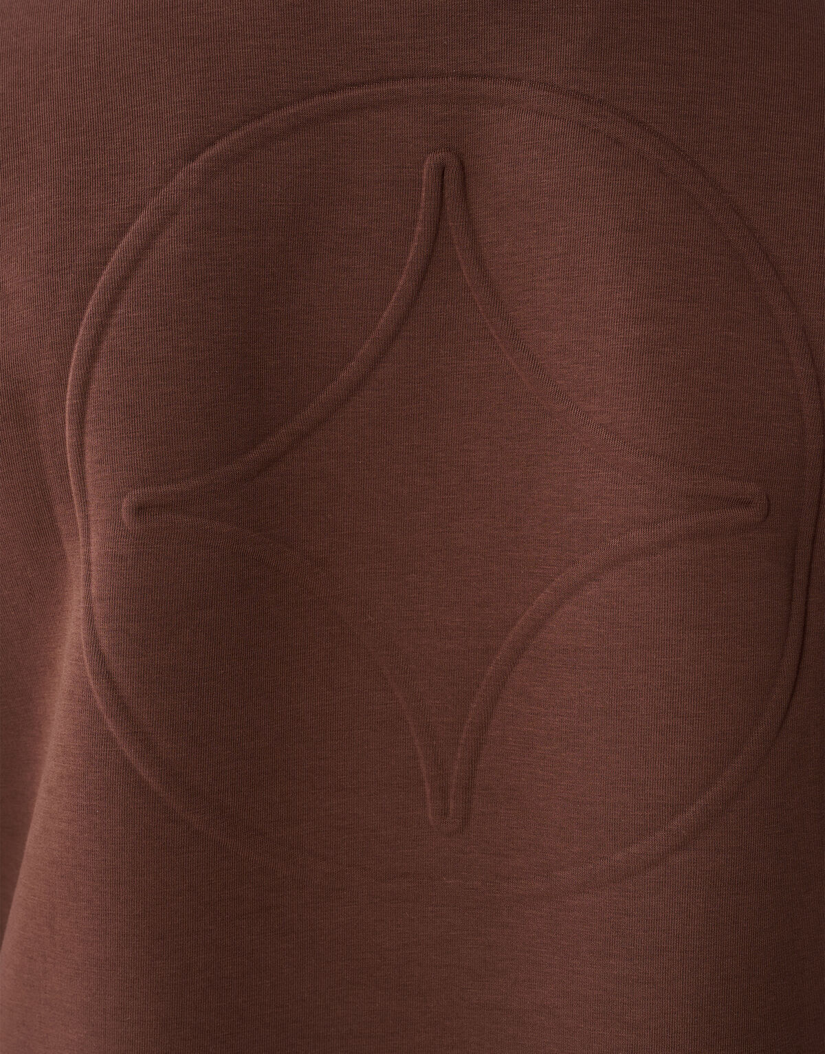 Spark Embroidery Sweater Donkerbruin SHOEBY MEN