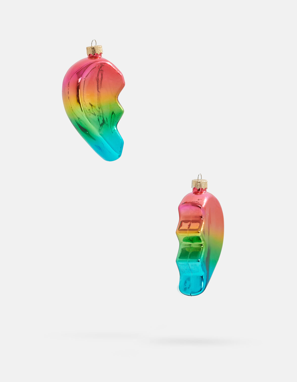 Gebroken Hart Kerstbal By Fred SHOEBY ACCESSOIRES