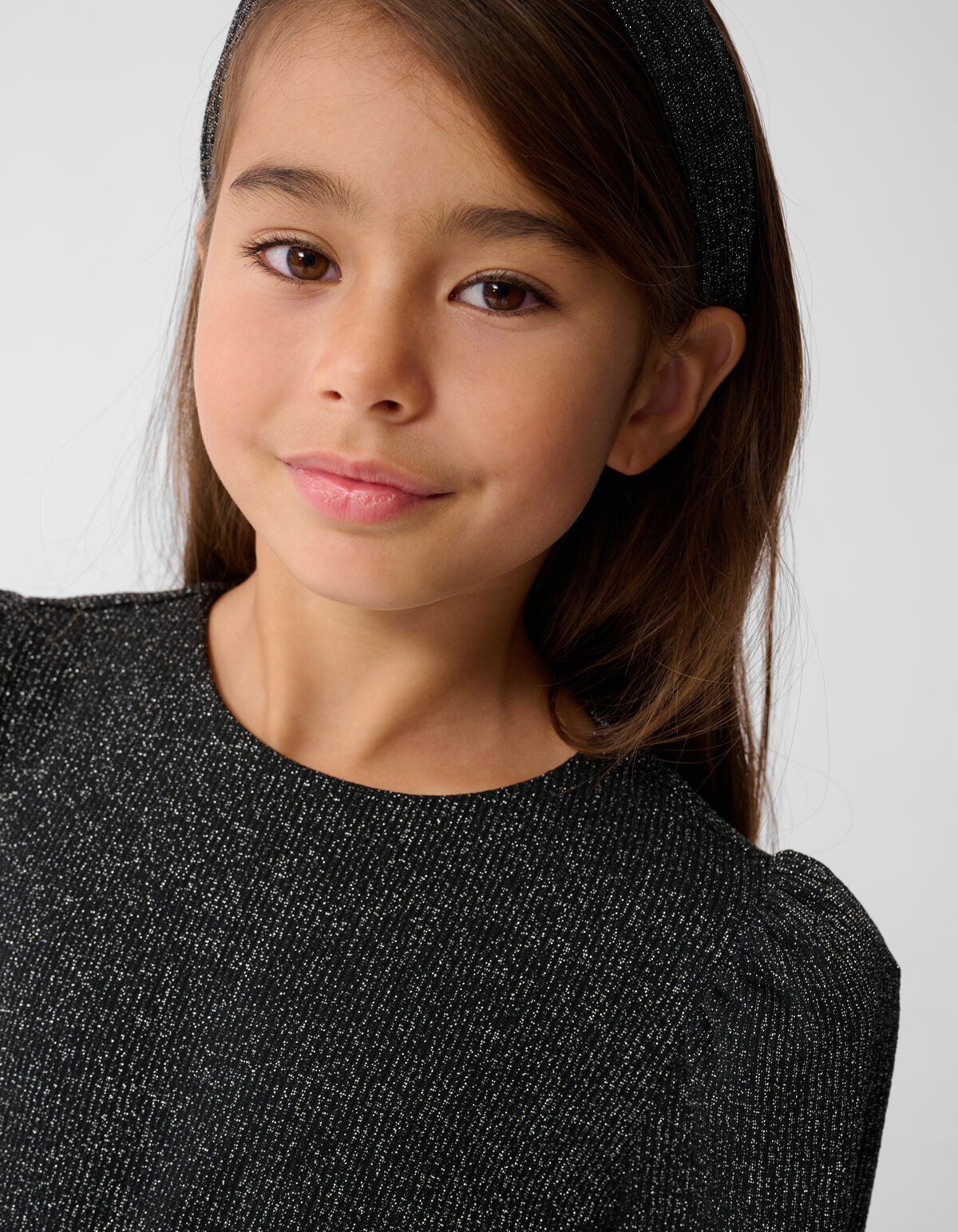 Glitter Balloon Mini Jurk Zwart SHOEBY GIRLS