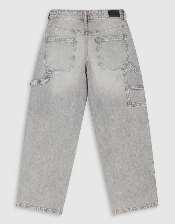 Ultra Baggy Fit Carpenter Jeans Lichtgrijs SHOEBY BOYS