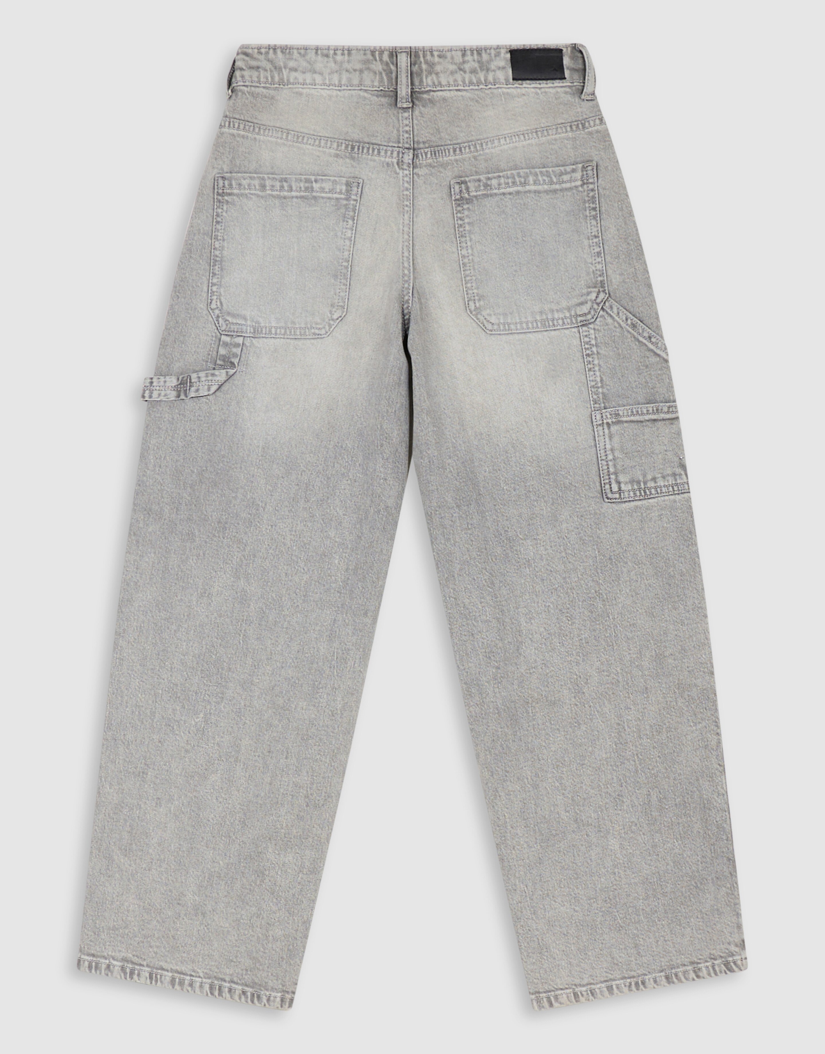 Ultra Baggy Fit Carpenter Jeans Lichtgrijs SHOEBY BOYS