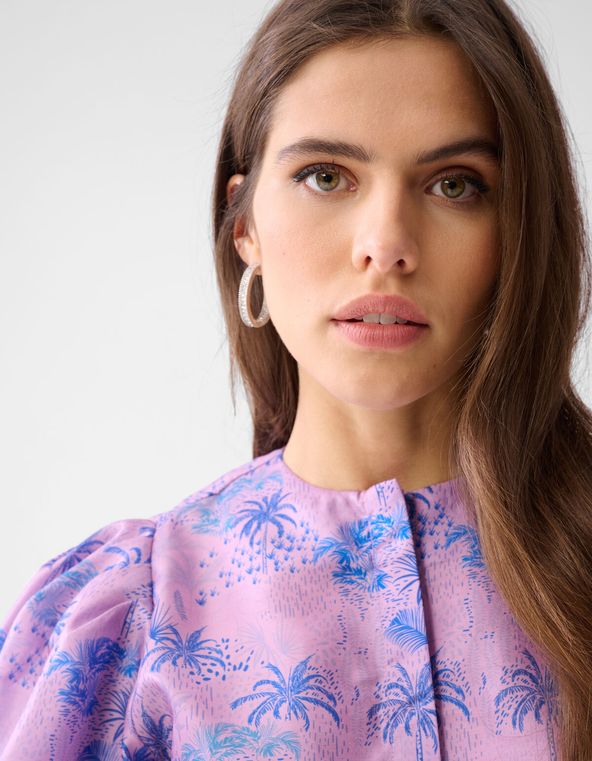 Puff Blouse Paars SHOEBY WOMEN